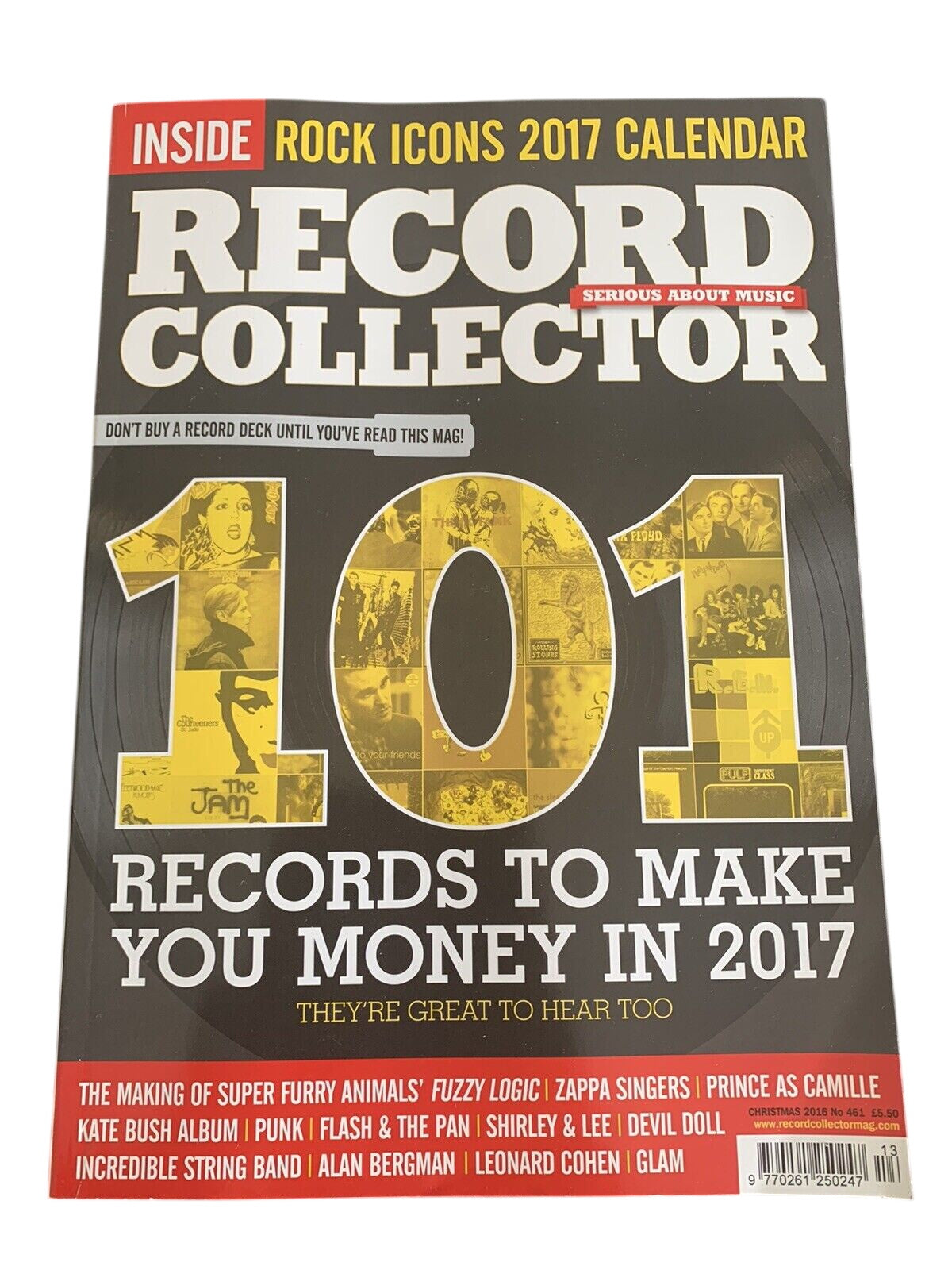 RECORD COLLECTOR MAGAZINE ~ Christmas 2016 - ISSUE: 461