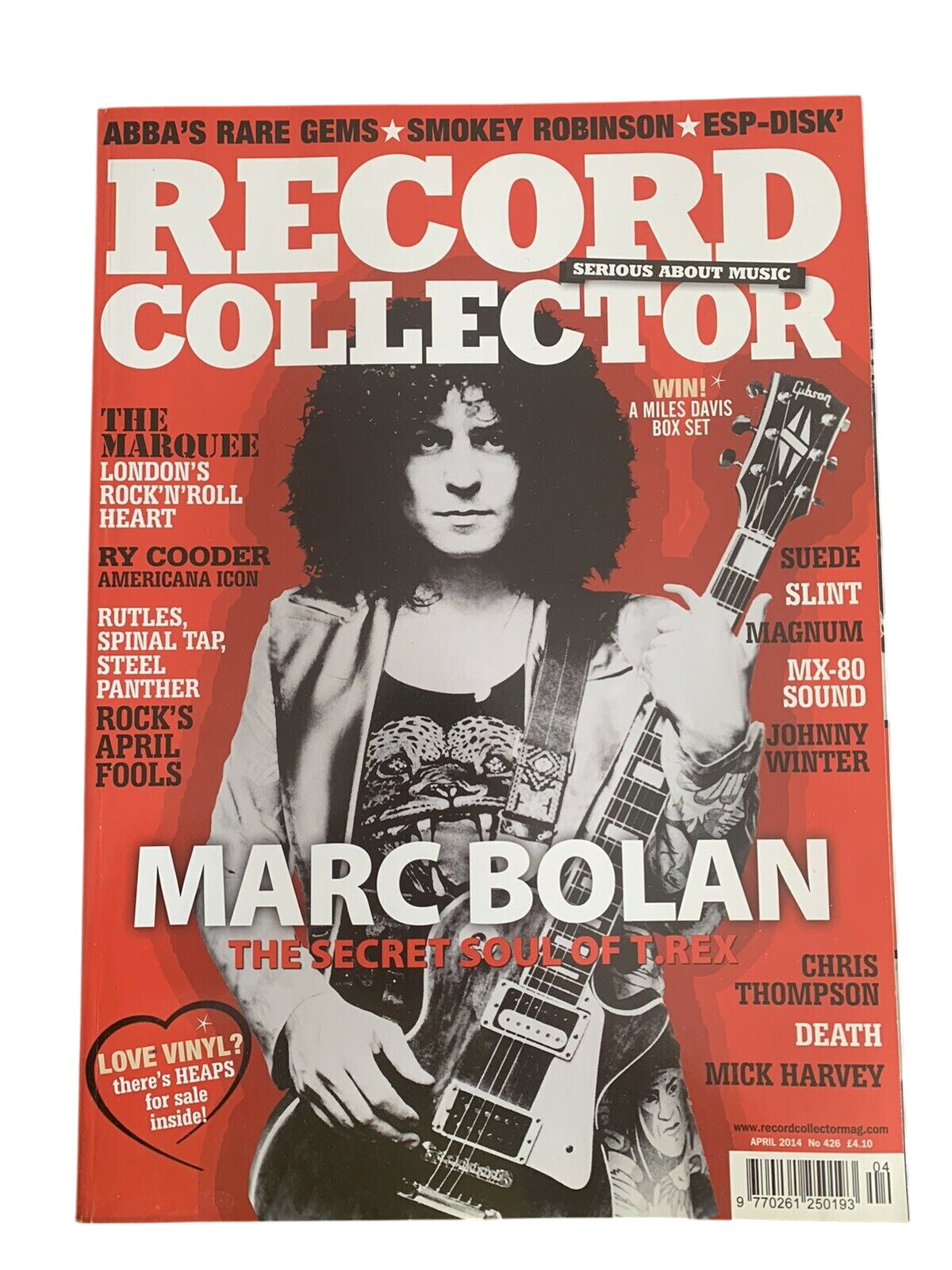 RECORD COLLECTOR MAGAZINE ~ April 2014 - ISSUE: 426