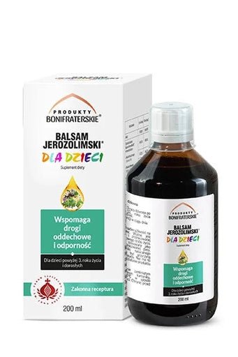 Balsam Jerozolimski Dla Dzieci - 200ml - My Health Oasis