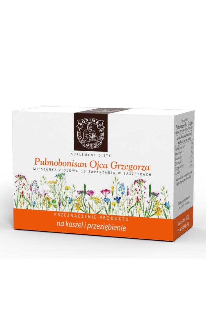 Bonimed Pulmobonisan Ojca Grzegorza - 100g (25 Sachets) - My Health Oasis