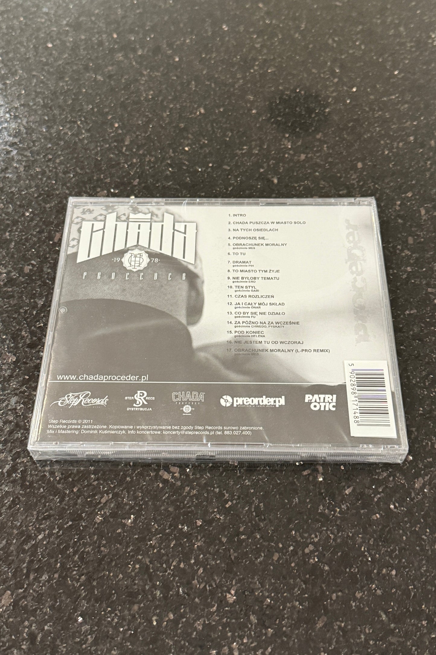 Chada - Proceder Plus - Polish Hip Hop CD 🇬🇧 UK Postage