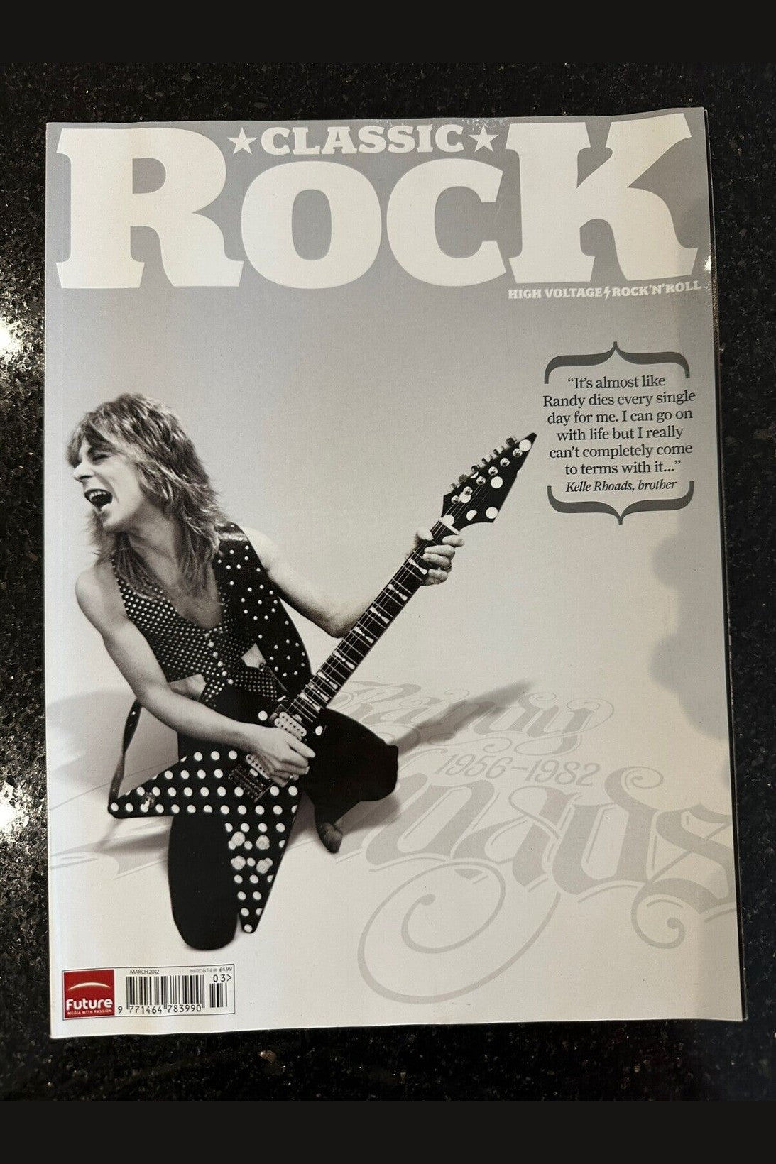 Classic Rock Magazine Issue 168 - March 2012 Randy Rhoads