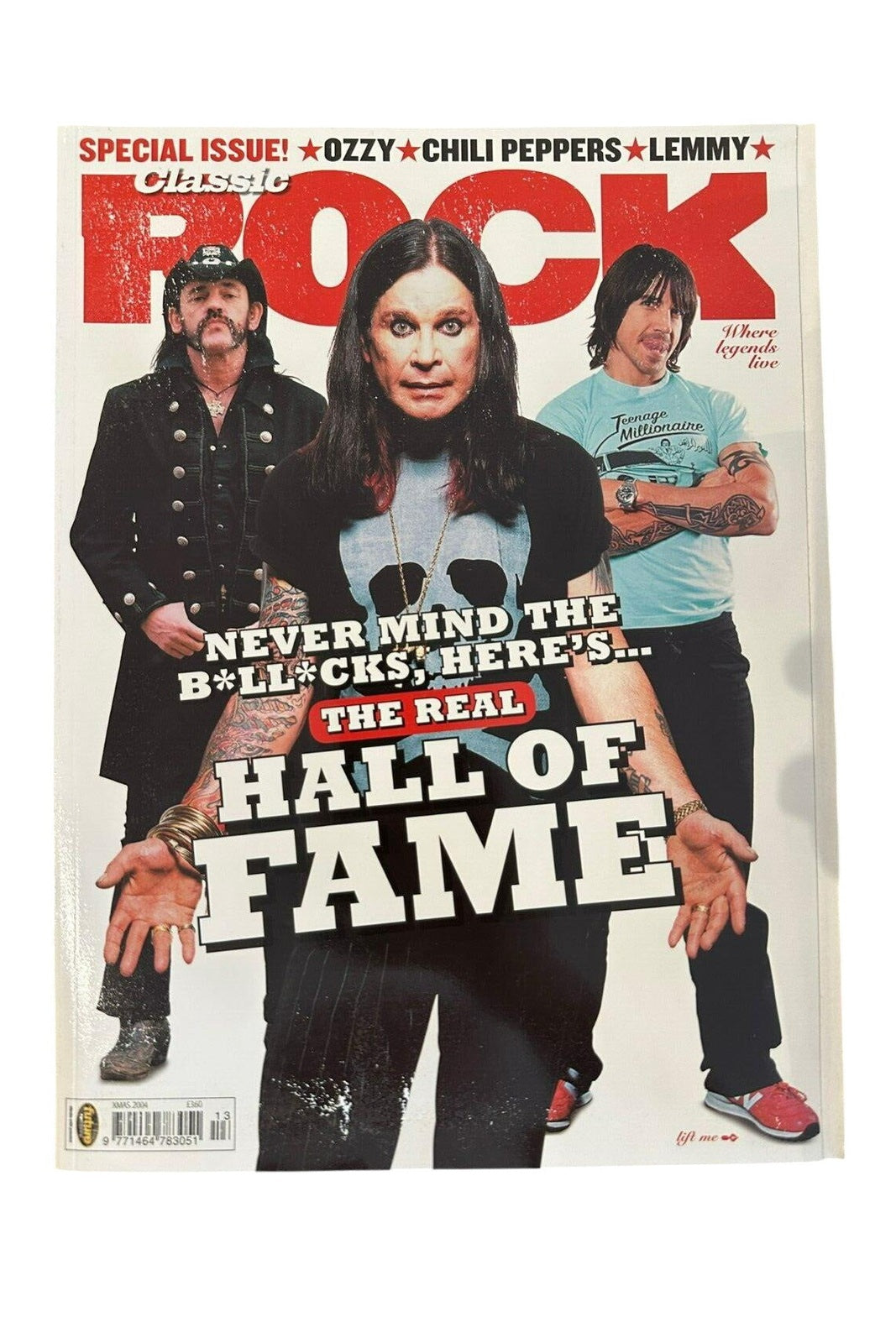 Classic Rock Magazine Issue 74 - Christmas 2004 Ozzy Osbourne