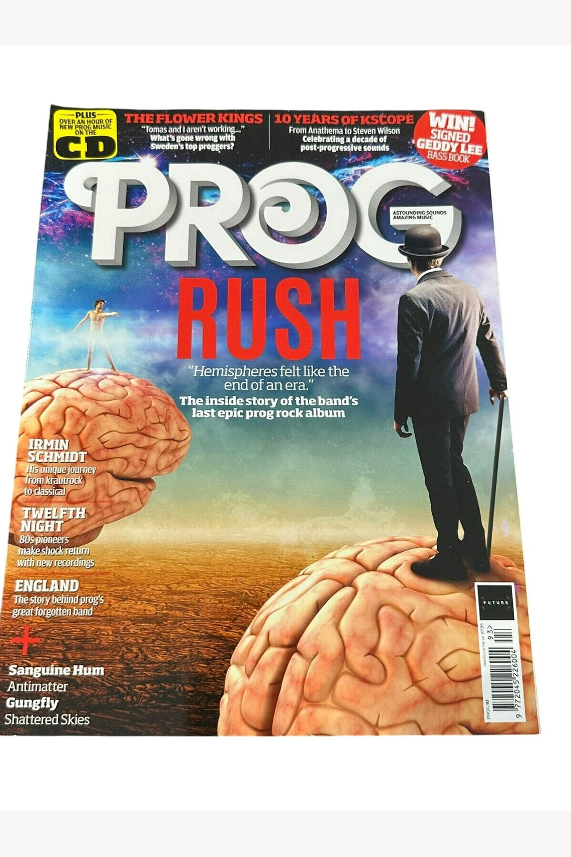 Classic Rock Presents Prog Rock Magazine - Issue 93 December 2018 No CD