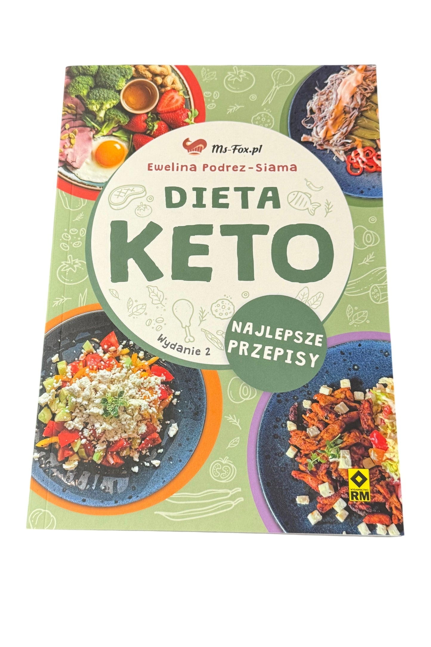 Ewelina Podrez - Najlepsze Przepisy Keto Polish Book Keto Diet