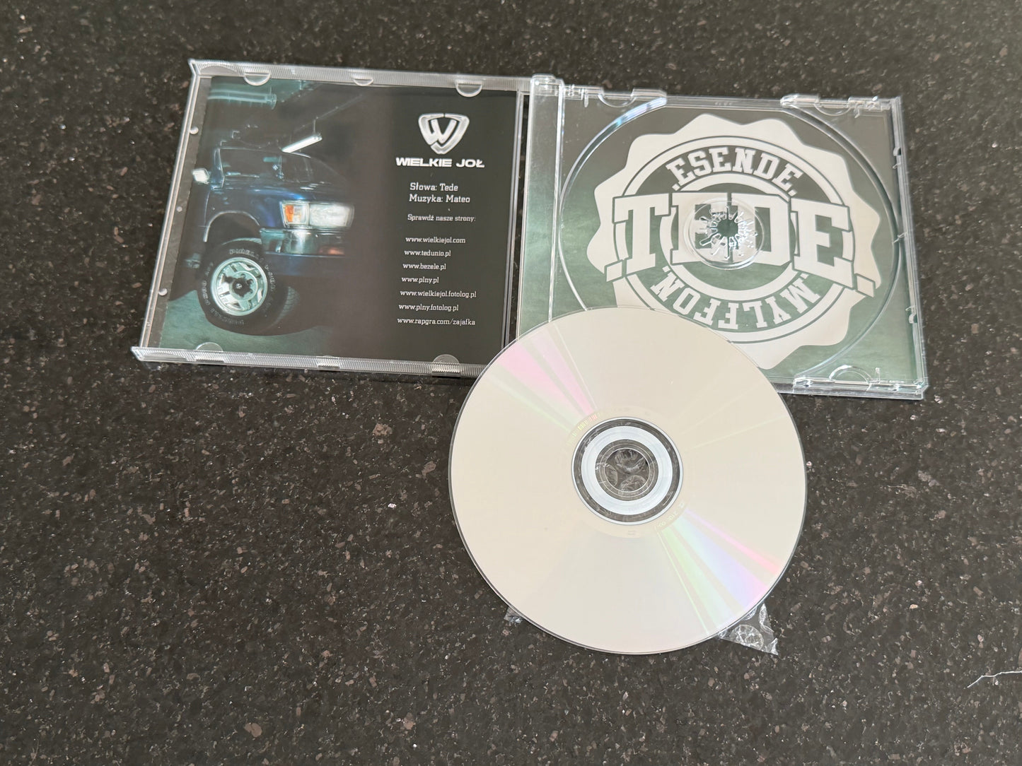 🇵🇱 Polish Hip Hop - Tede - Essende Mylffon 2006 1 wyd. Polski Hip Hop Polski Rap