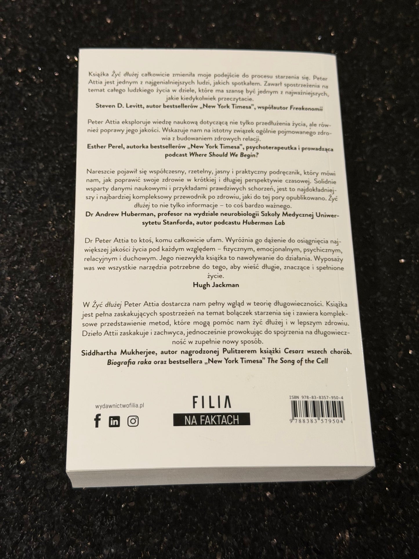 🇵🇱Polish Book - Bill Gifford - Żyć dłużej - Nauka o dlugim życiu w zdrowiu