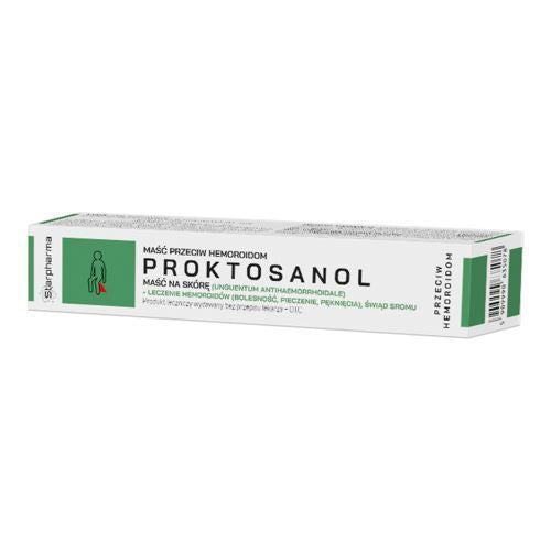 Proktosanol – Homeopathic Haemorrhoid Relief Ointment with Witch Hazel & Aloe – 40g