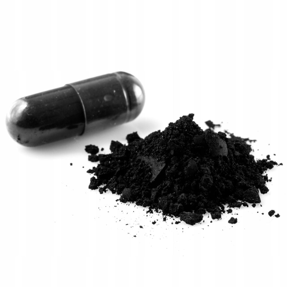 Colfarm Węgiel Aktywowany – Activated Charcoal 660mg Capsules – Digestive Support – 100g