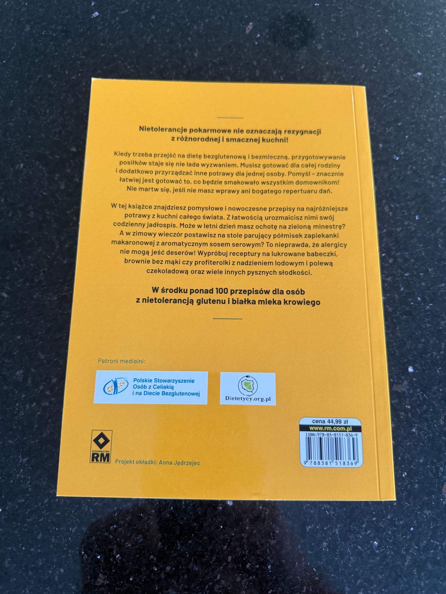 Antoinette Savill - Bez Glutenu, Pszenicy i Nabialu - 🇵🇱 Polish Book - Next Day Delivery