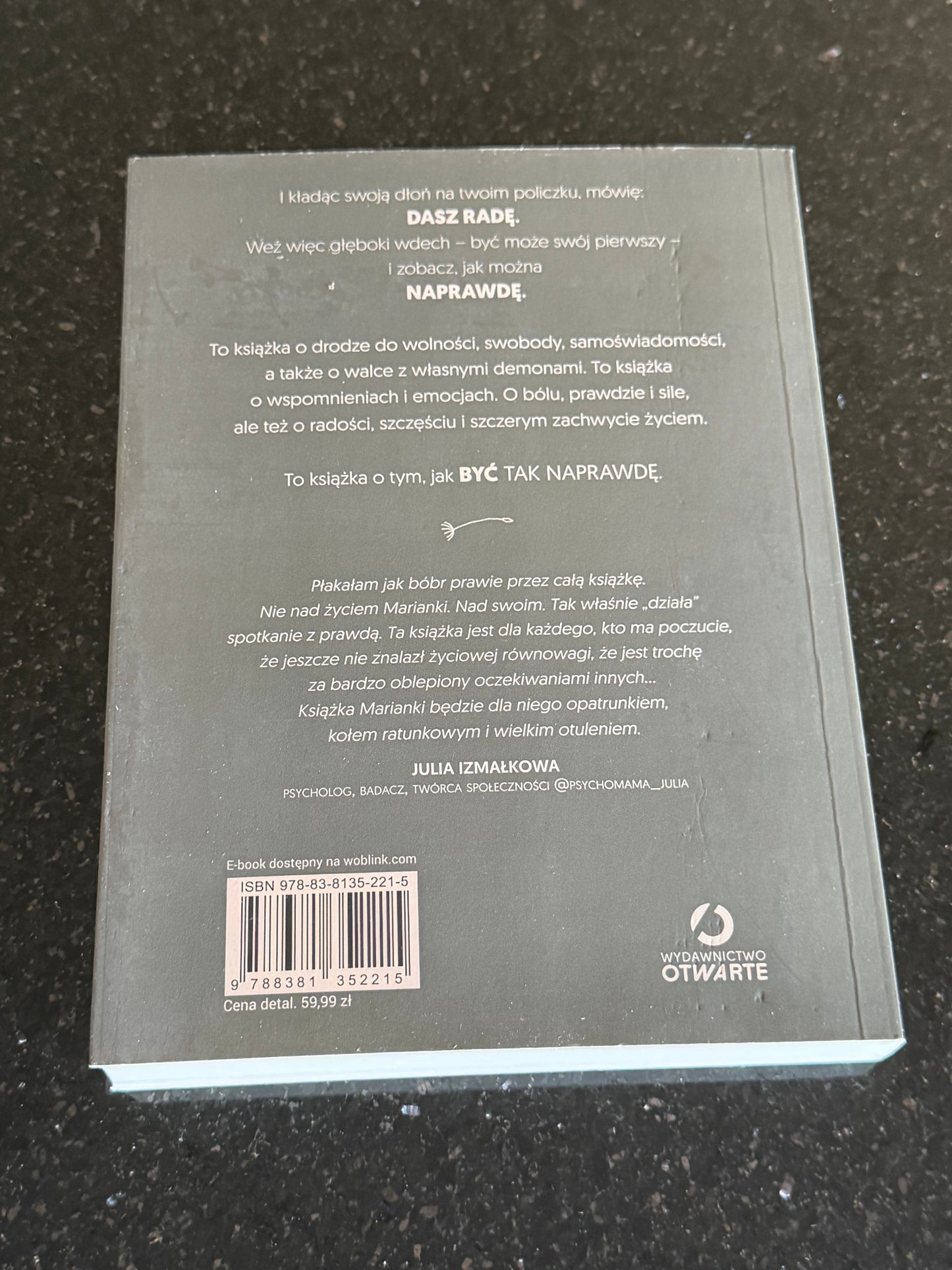 Polish 🇵🇱 Book - Marianna Gierszewska - Być tak naprawdę - Next Day Delivery