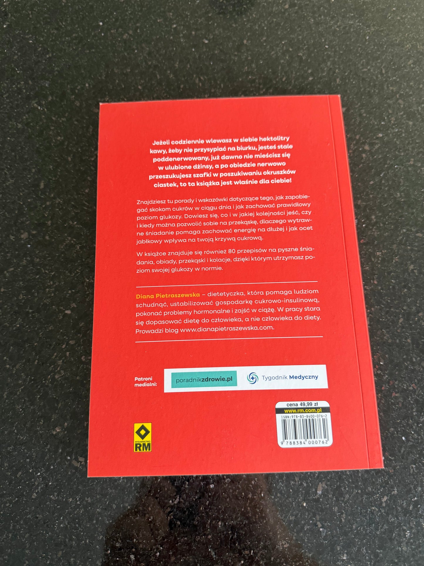 Polish 🇵🇱 Book - Diana Pietraszewska - Glukoza pod kontrola