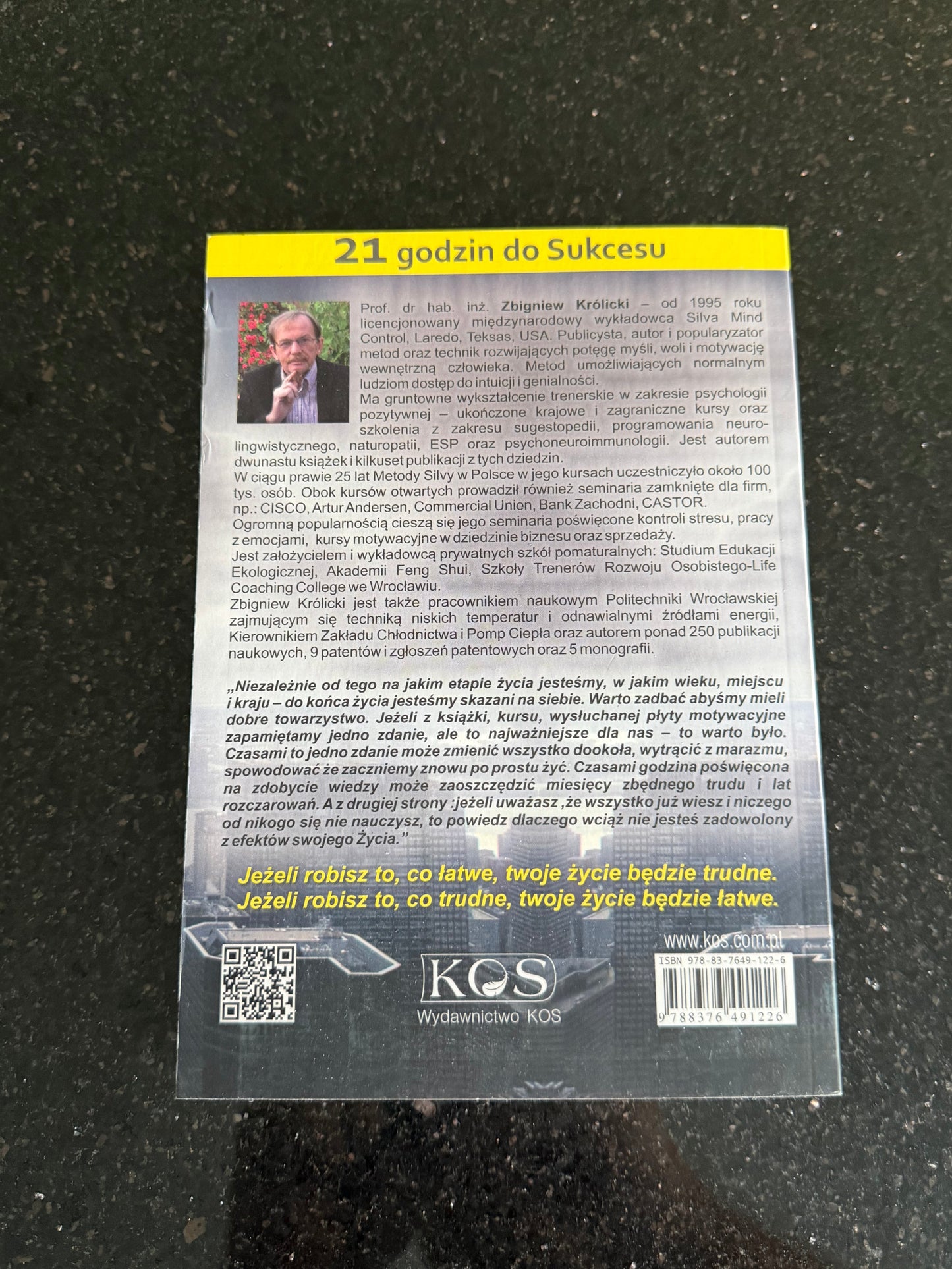 Polish 🇵🇱 Book - Zbigniew Krolicki (Królicki) - 21 Godzin Do Sukcesu - Metoda Silvy