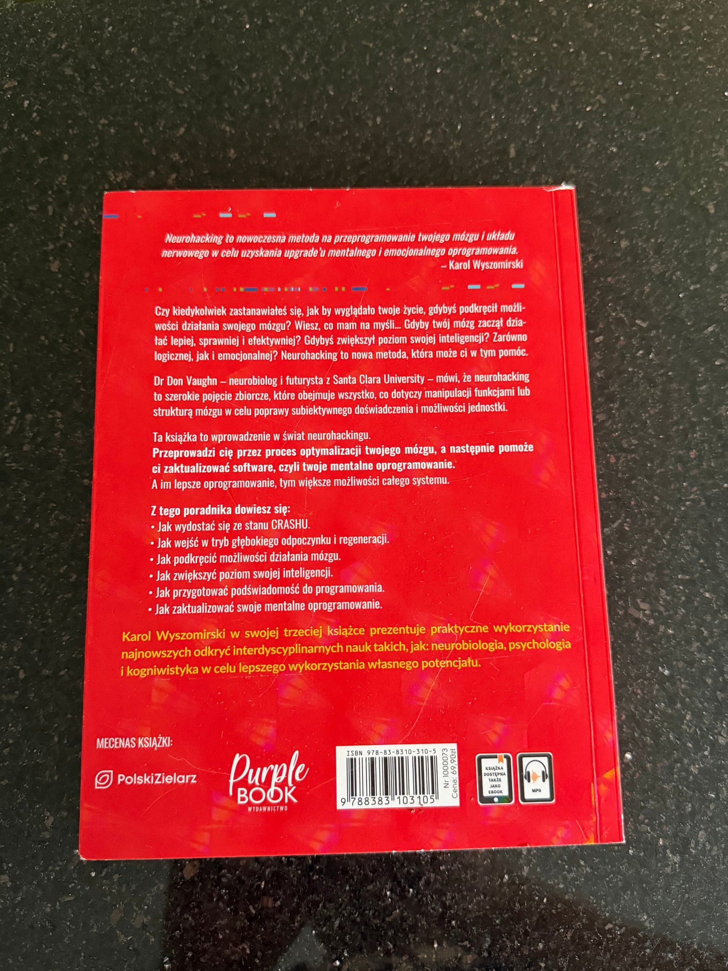 Polish 🇵🇱 Book - Karol Wyszomirski - Neuro Hacking