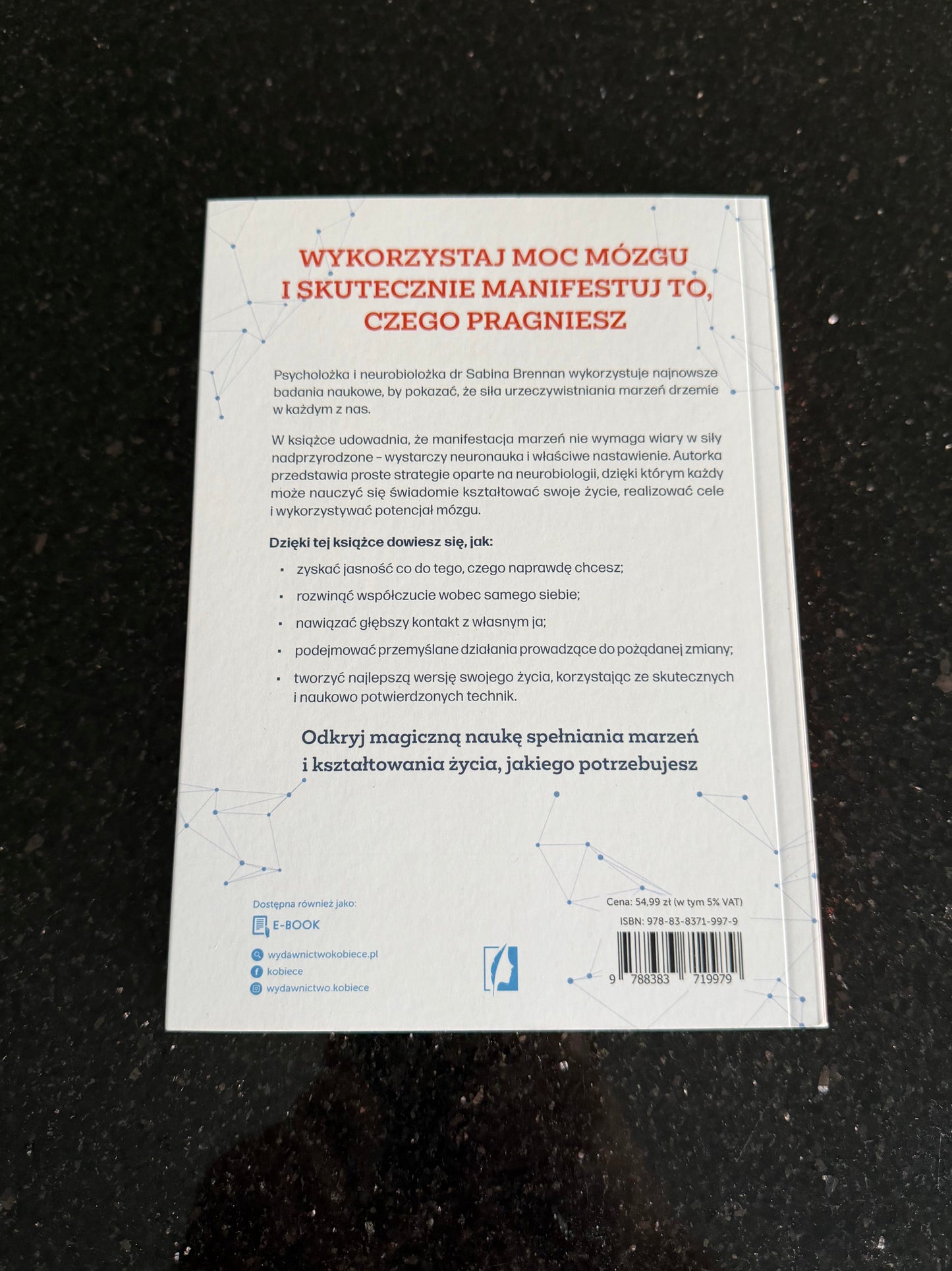 Polish 🇵🇱 Book - Dr. Sabrina Brennan - Neuro Manifestacja
