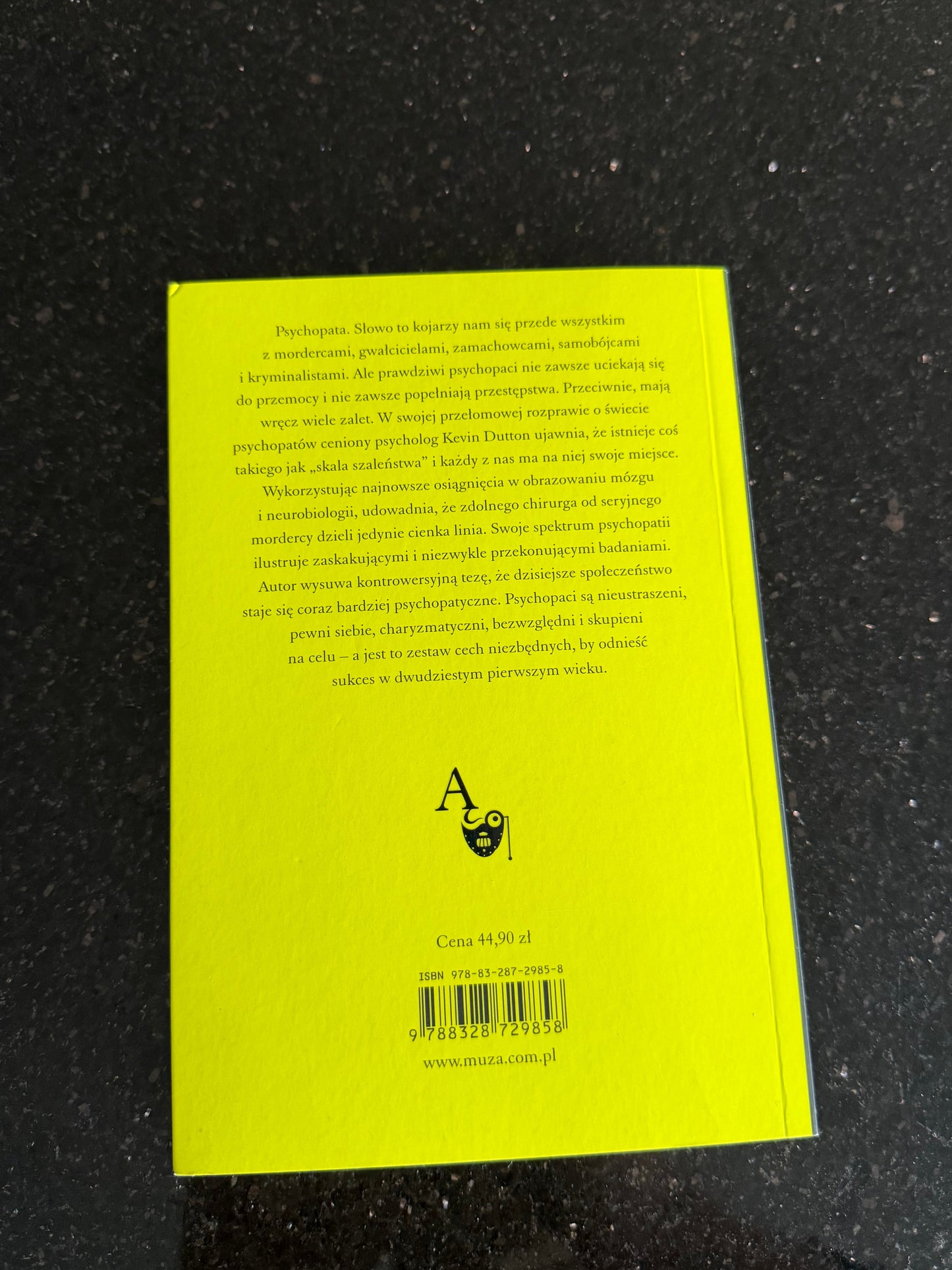 Polish 🇵🇱 Book - Kevin Dutton - Madrosc Psychopatow (Mądrość Psychopatów)