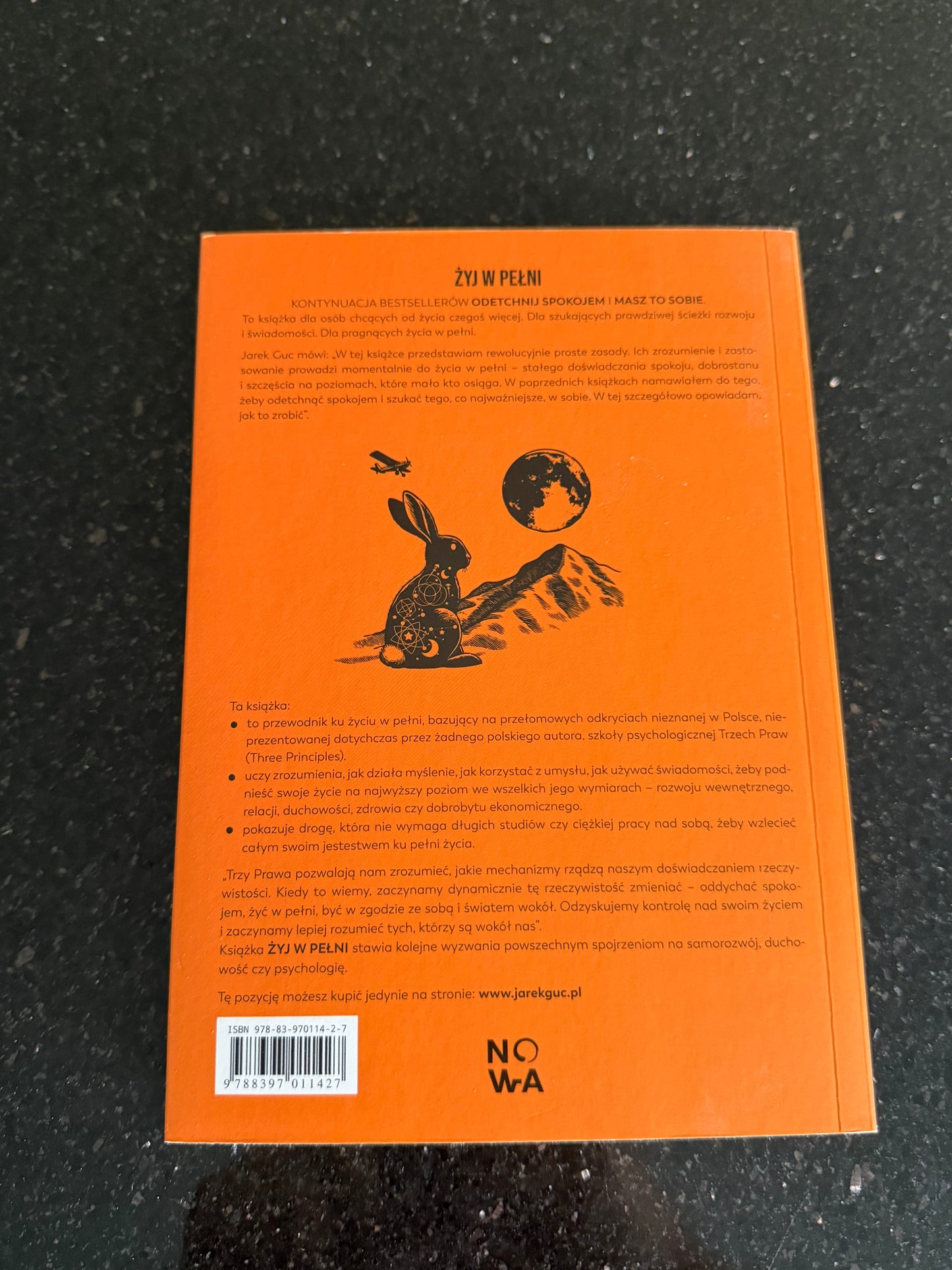 Polish 🇵🇱 Book - Jarek Guc - Zyj w pelni (Żyj w pełni)