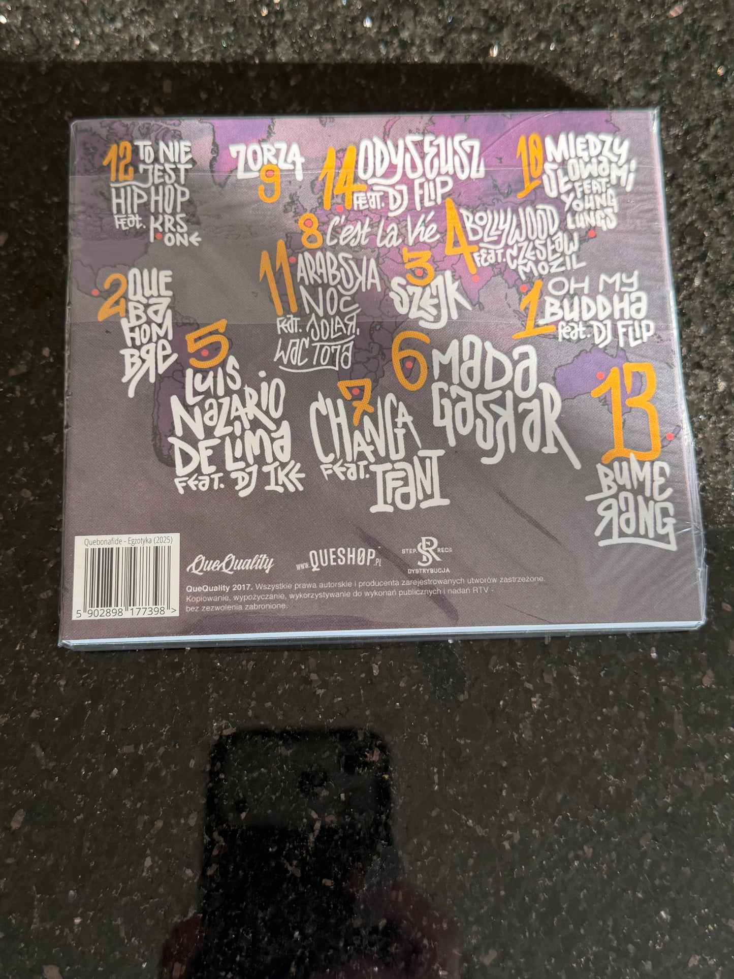🇵🇱 Polish Hip Hop CD - Quebonafide - Egzotyka 🇵🇱 Polski Hip Hop CD