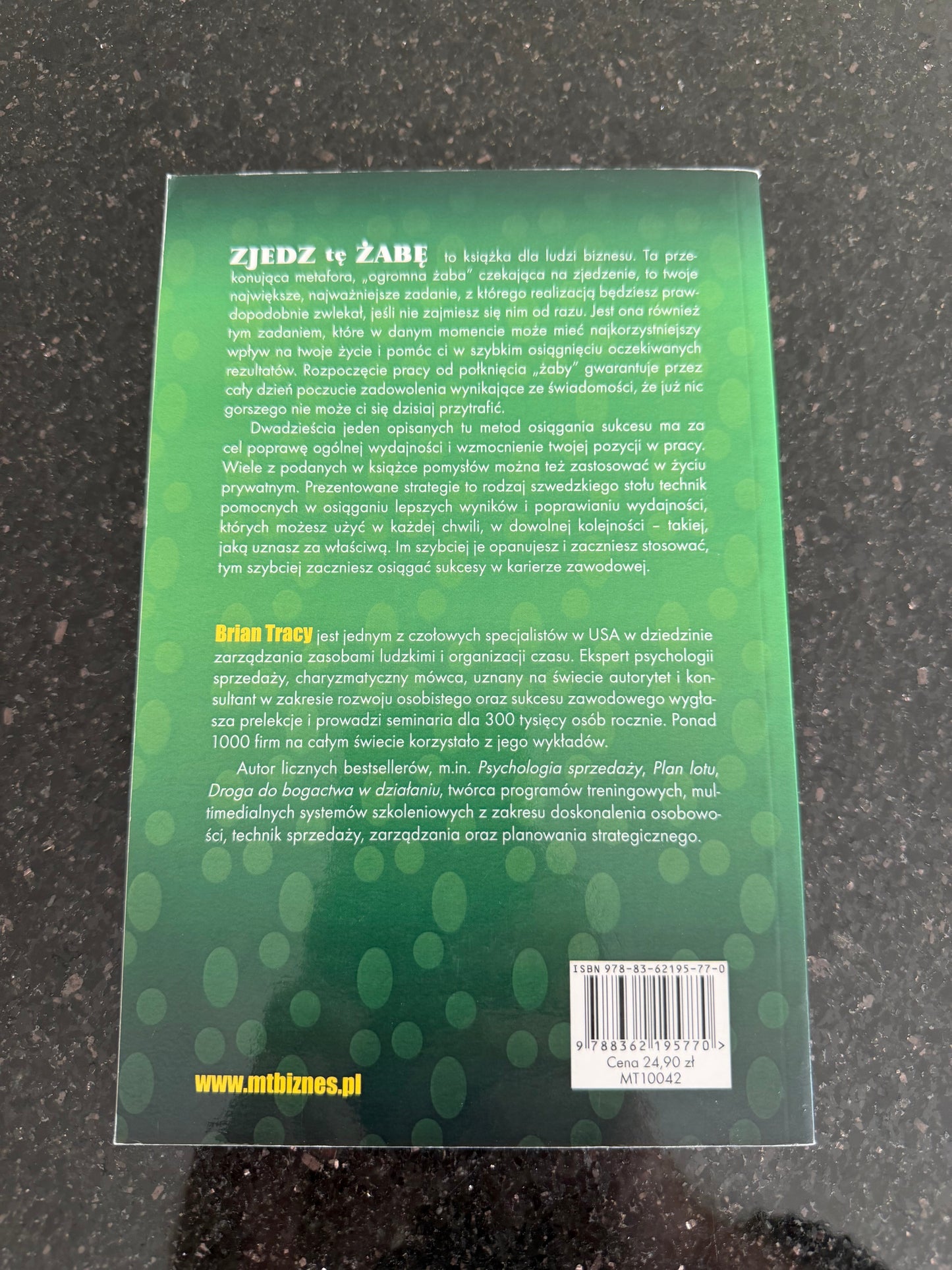 🇵🇱Polish Book - Brian Tracy - Zjedz te zabe (Zjedz tę żabę)