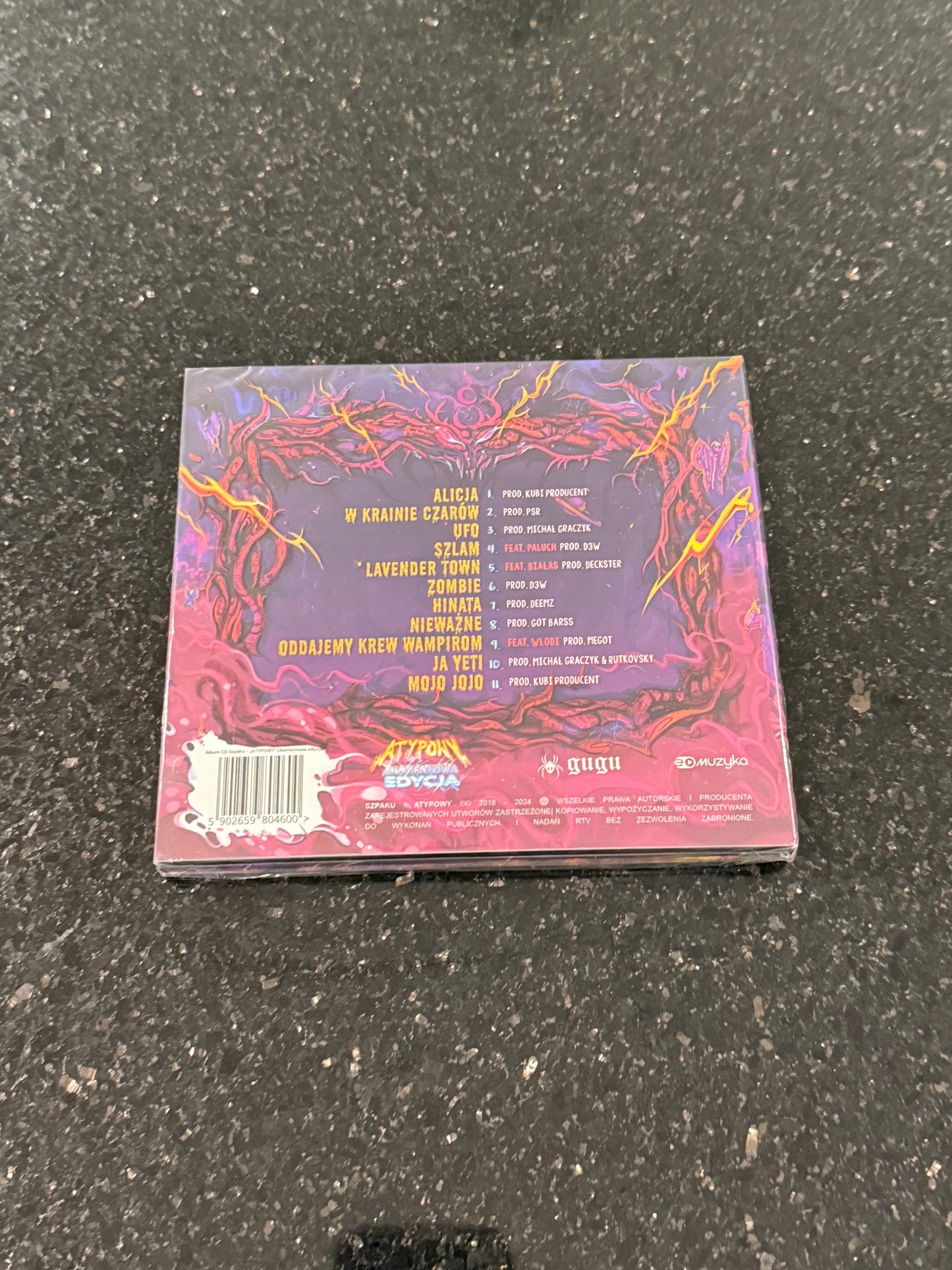 🇵🇱 Polish Hip Hop CD - Szpaku - Atypowy (Diamentowa Edycja) 🇵🇱 Polish Hip Hop Polski Hip Hop CD