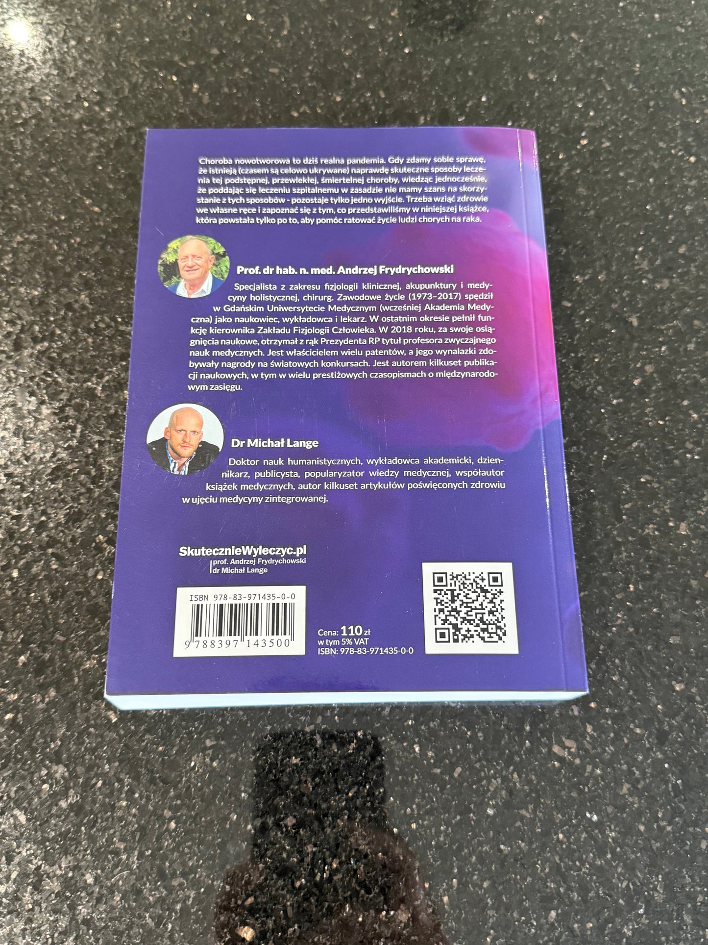 Polish Book "Skutecznie wyleczyć Choroby Nowotworowe" Andrzej Frydrychowski