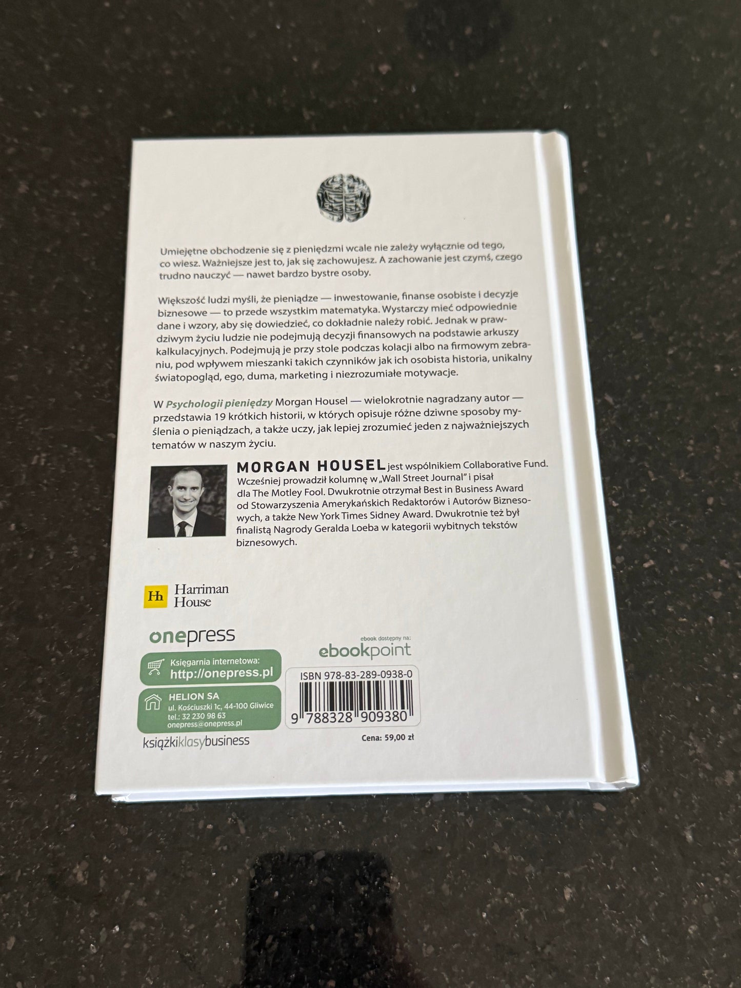 🇵🇱Polish Book - Morgan Housel - Psychologia Pieniedzy (Pieniędzy)