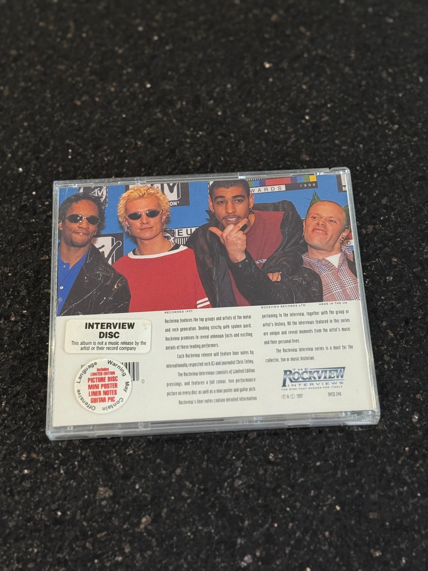 The Prodigy - An Interview with The Prodigy - Rare CD