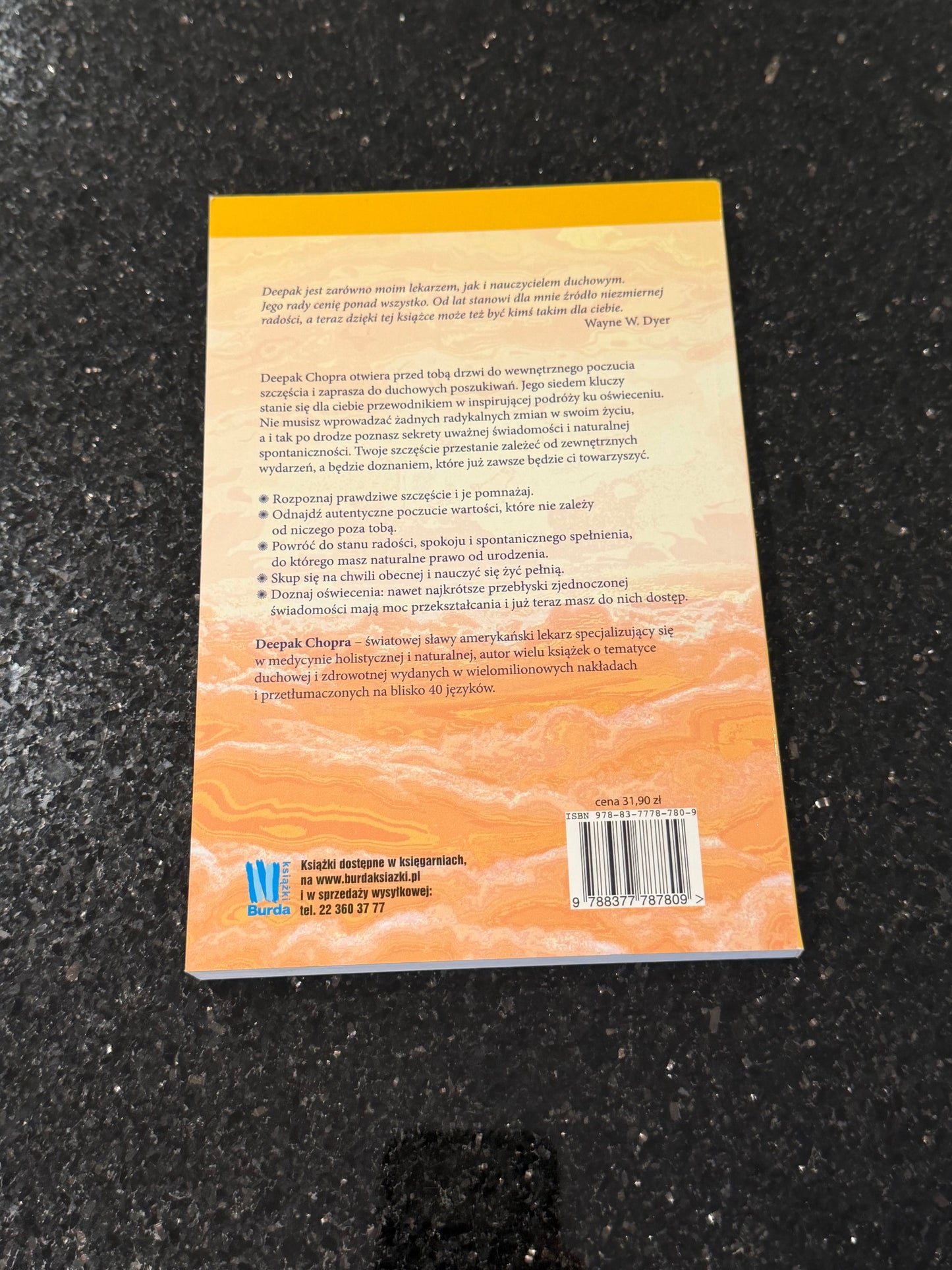 🇵🇱Polish Book - Deepak Chopra - Jak osiągnąć prawdziwe i trwałe szczęście