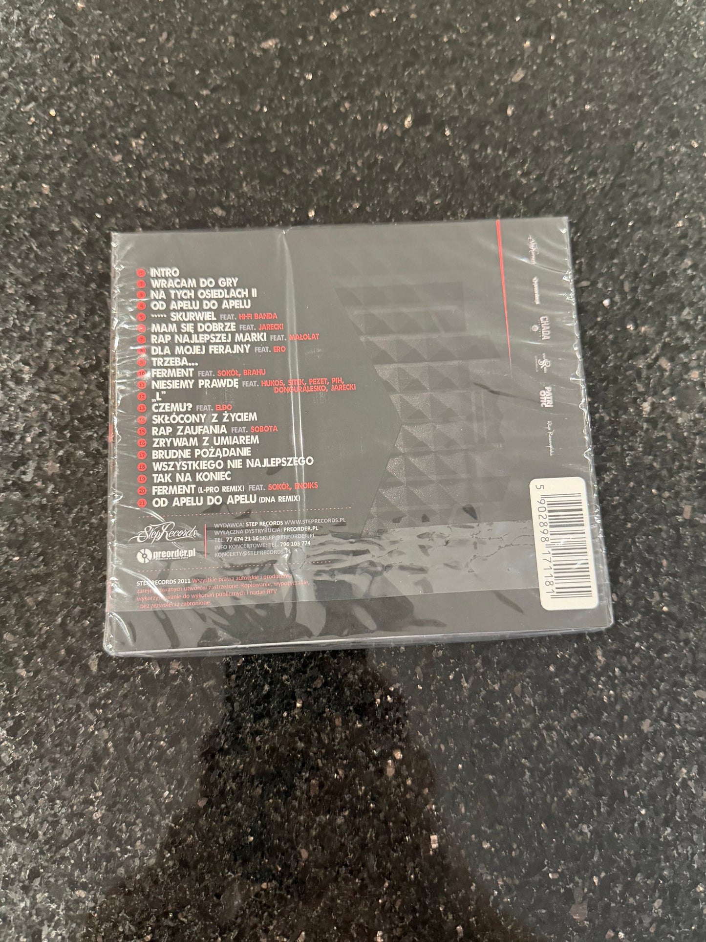 🇵🇱Polish Hip Hop CD - Chada - WGW Polski Hip Hop Rap