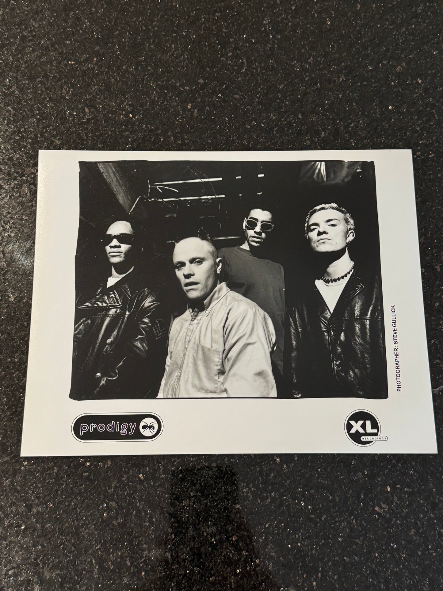The Prodigy Old School XL Recording Photo (Rare)