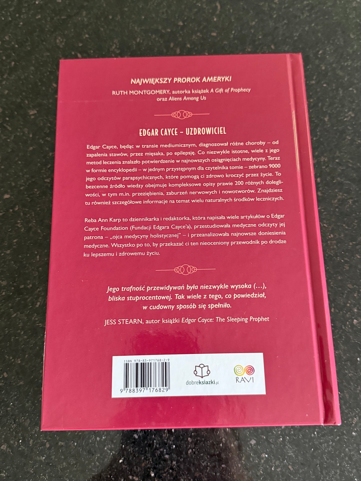 🇵🇱Polish Book - Reba Ann Karp - Encyclopaedia Uzdrawiania Edgara Cayce’a