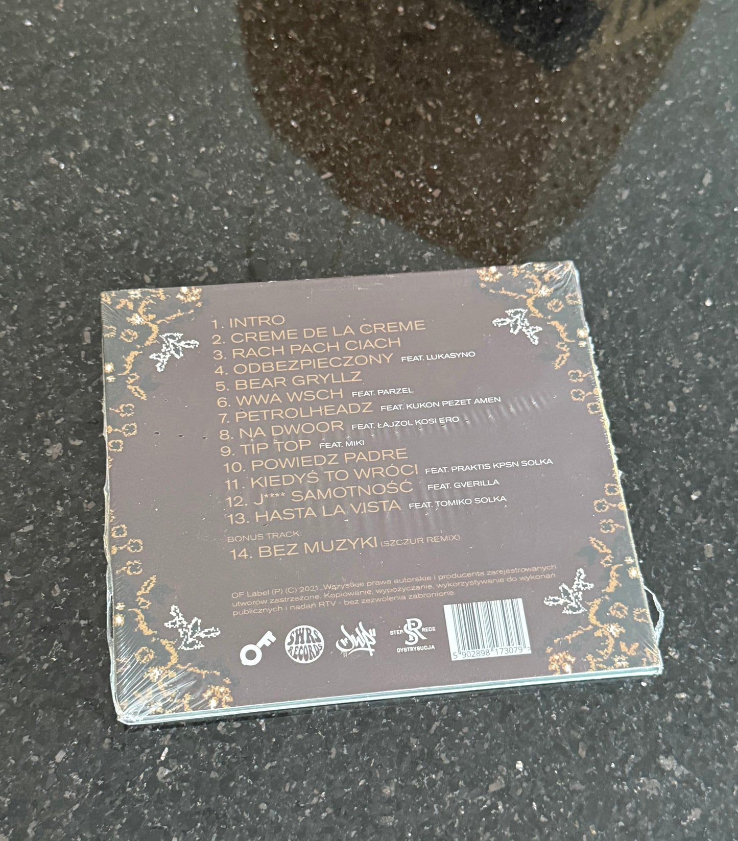 🇵🇱 Polish Hip Hop CD - Siwers - Podroz (Podróż) z drogi do nikad JWP Bez Cenzury 🇵🇱 Polski Hip Hop CD