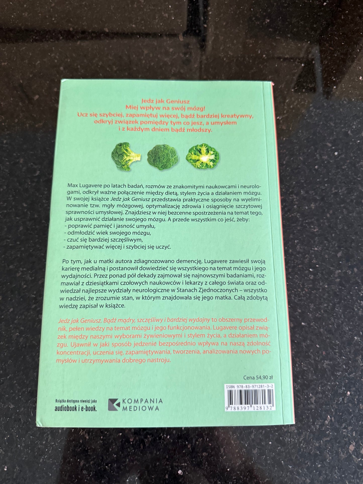 Polish π΅π± Book - Max Lugavere - Jedz jak Geniusz