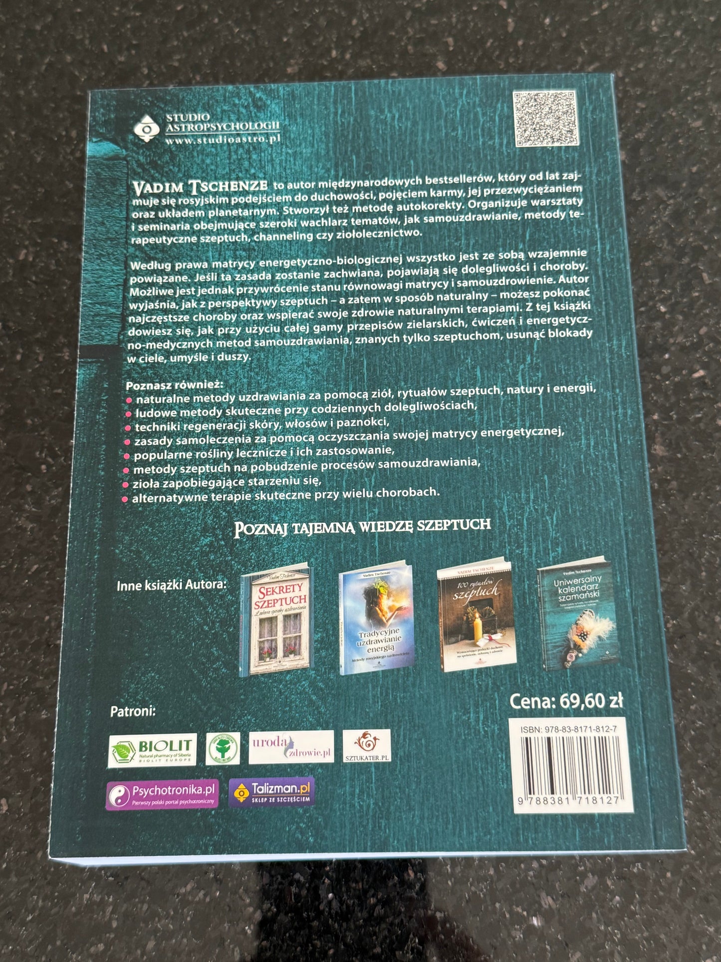 Polish π΅π± Book - Vadim Tschenze - Sekrety Szeptuch w samouzdrawianiu