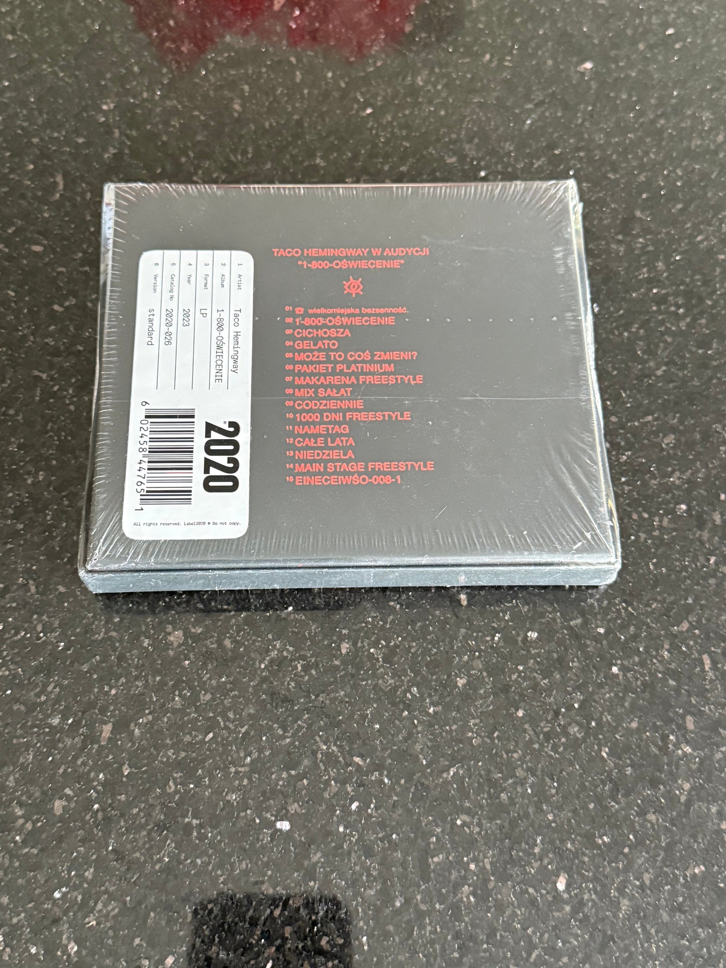 🇵🇱 Polish Hip Hop CD - Taco Hemingway - 1 - 800 Oświecenie (Oswiecenie) 🇵🇱 Polski Hip Hop CD