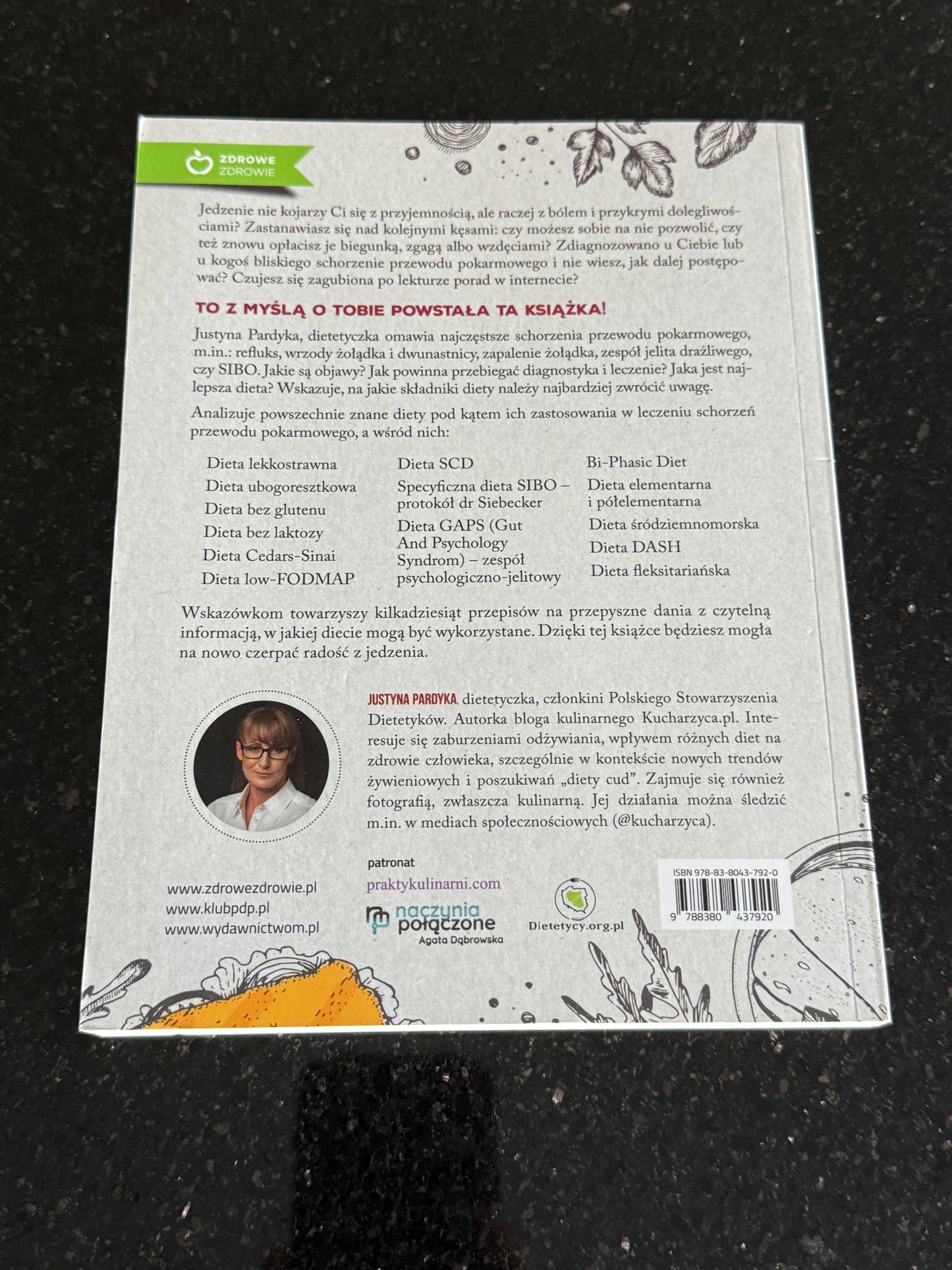 Polish 🇵🇱 Book - Justyna Pardyka - Ból (Bol) Trawienia