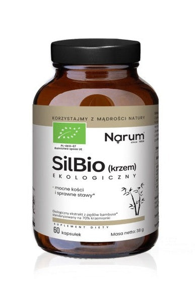 Narum SilBio krzem Ekologiczny 60 kapsułek – Narum SilBio Organic Silicon 60 Capsules