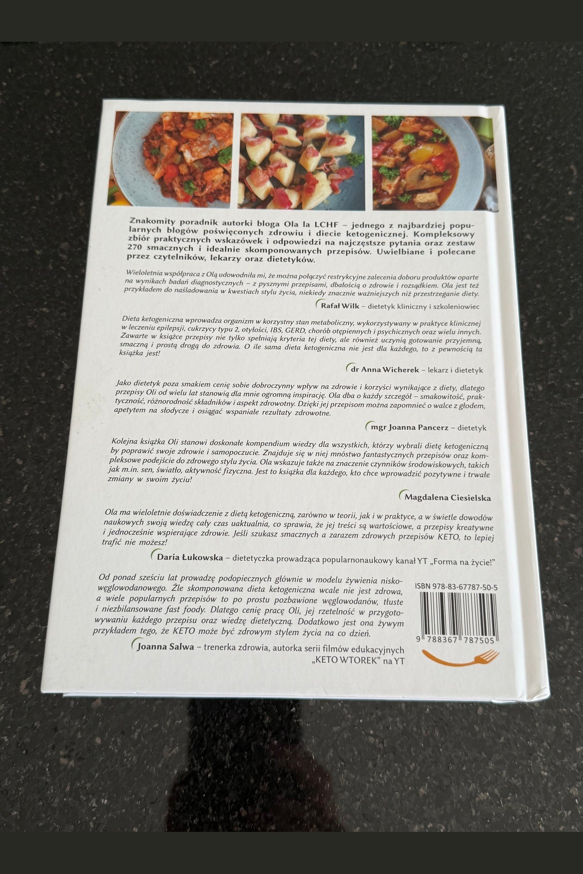Polish 🇵🇱 Book - Aleksandra Odziemkowska Ola La Lchf - Jedz i Zyj Żyj Keto Przepisy