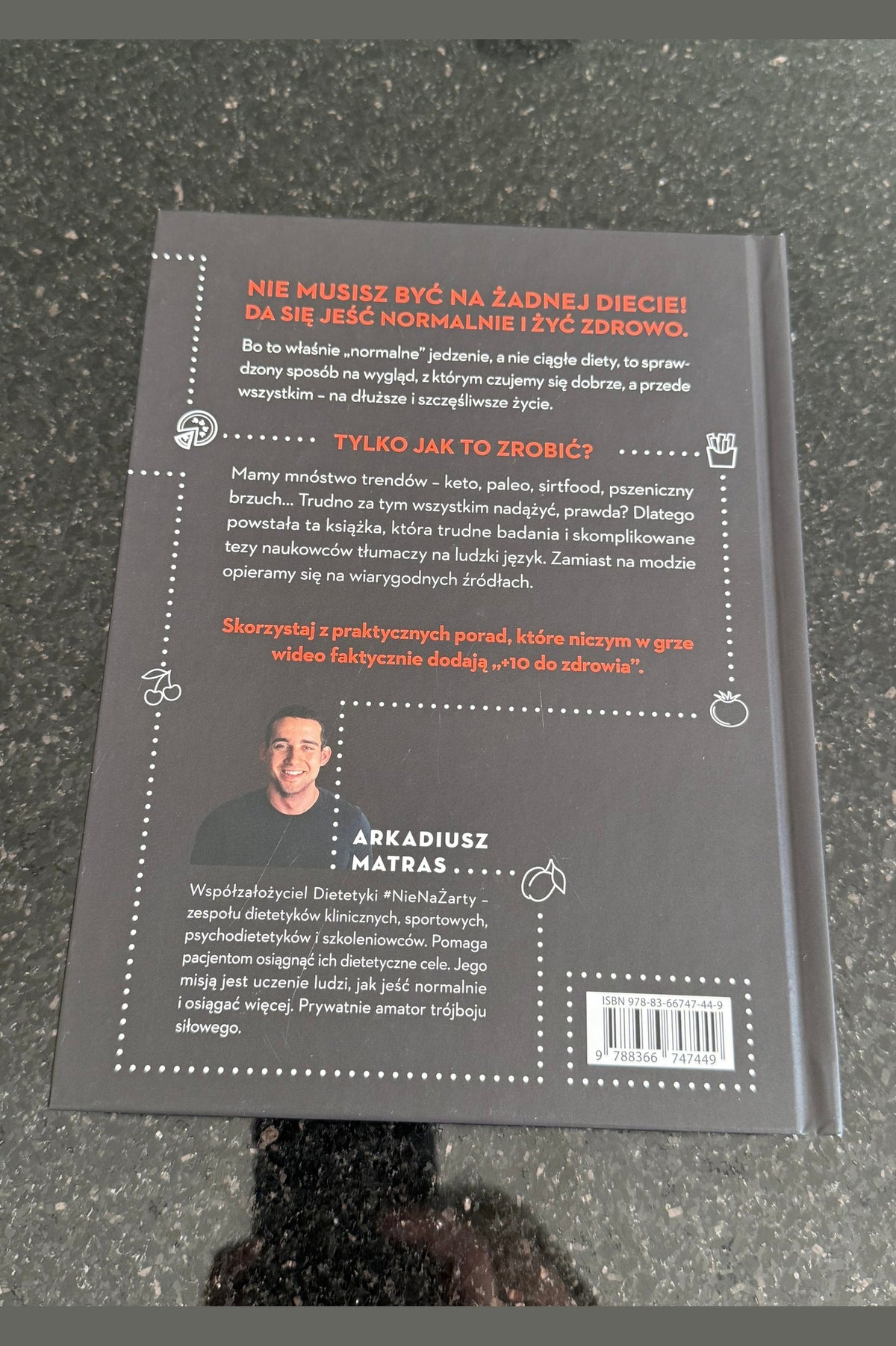 Polish 🇵🇱 Book - Arkadiusz Matras - Jedz Normalnie Osiagaj Wiecej Dieta