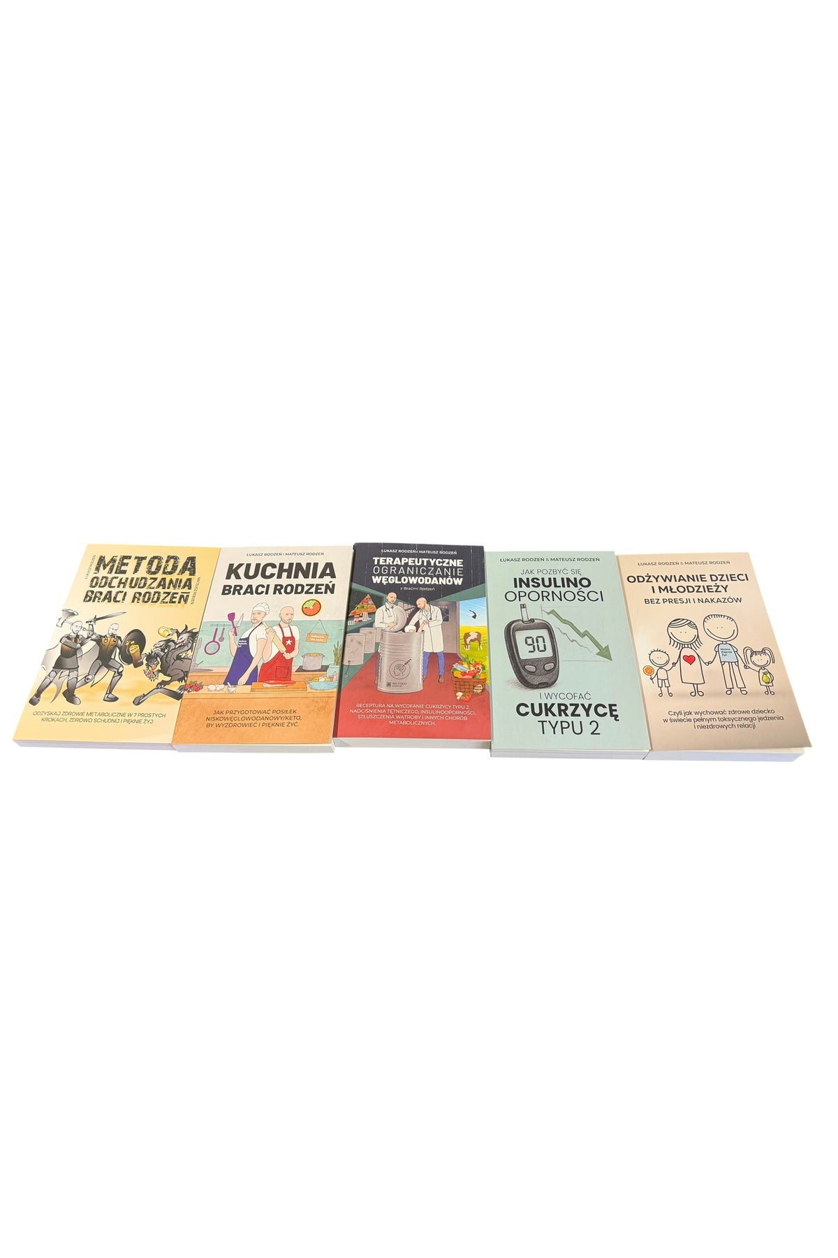 🇵🇱 Polish Book Bracia Rodzeń Rodzen - Keto Dieta 5 Books Bundle Pack