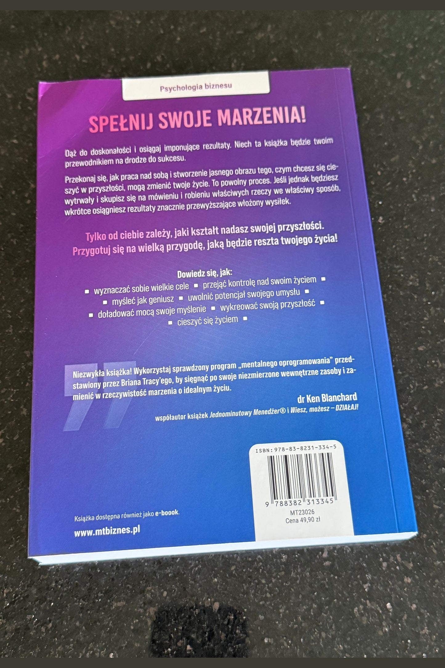 🇵🇱Polish Book - Brian Tracy - Zmien myslenie a zmienisz swoje zycie