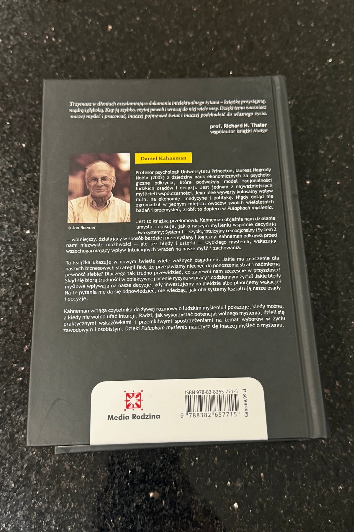 🇵🇱Polish Book - Daniel Kahneman - Pułapki Myślenia Pulapki Myslenia
