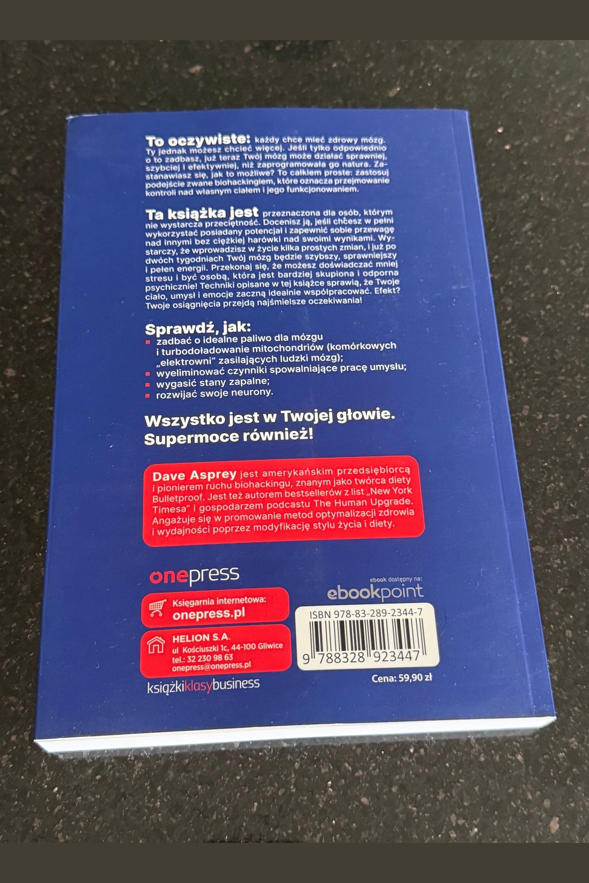 🇵🇱Polish Book - Dave Asprey - Supermózg