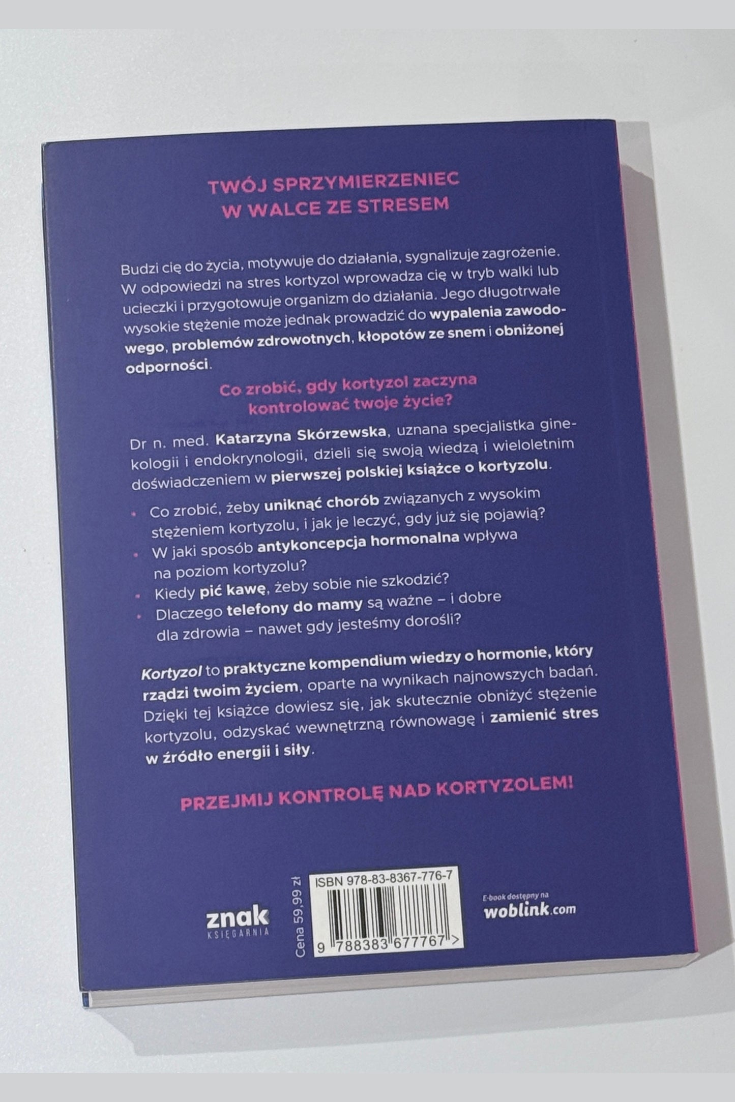 🇵🇱 Polish Book - Dr.Katarzyna Skórzewska - Kortyzol. Jak oswoic hormon