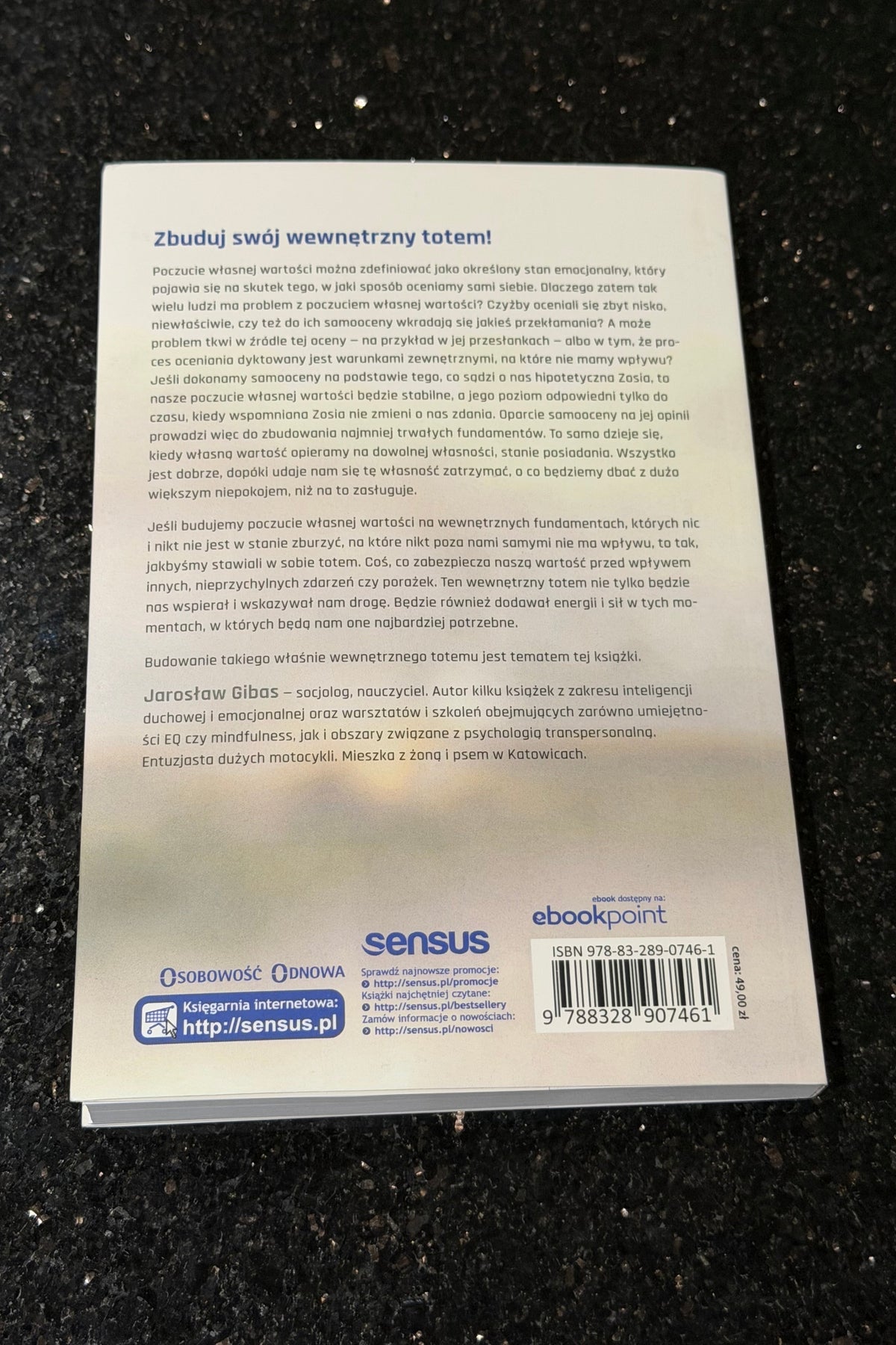 🇵🇱Polish Book - Jaroslaw Gibas - Totem. Jak zbudowac poczucie wlasnej wartosci. Instrukcja Obslugi