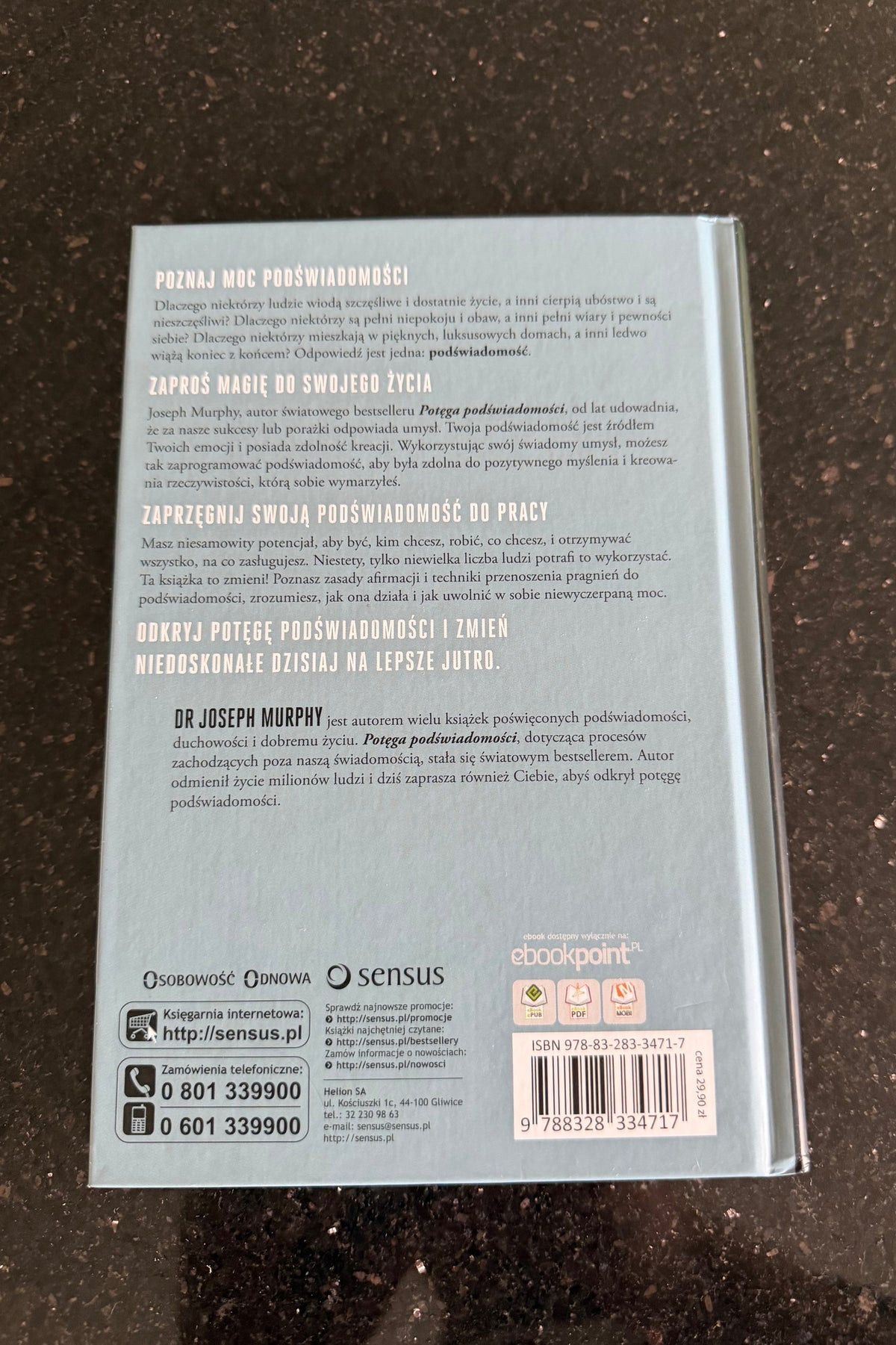 🇵🇱Polish Book - Joseph Murphy - Sztuka Afirmacji. Uwolniona Potega Podświadomości