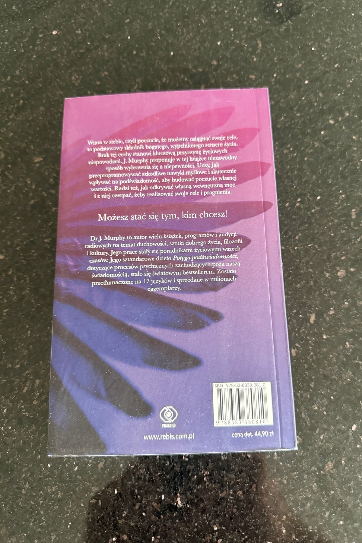 🇵🇱Polish Book - Joseph Murphy - Zdabadz Zdobądź pewnosc siebie i poczucie wlasnej wartosci