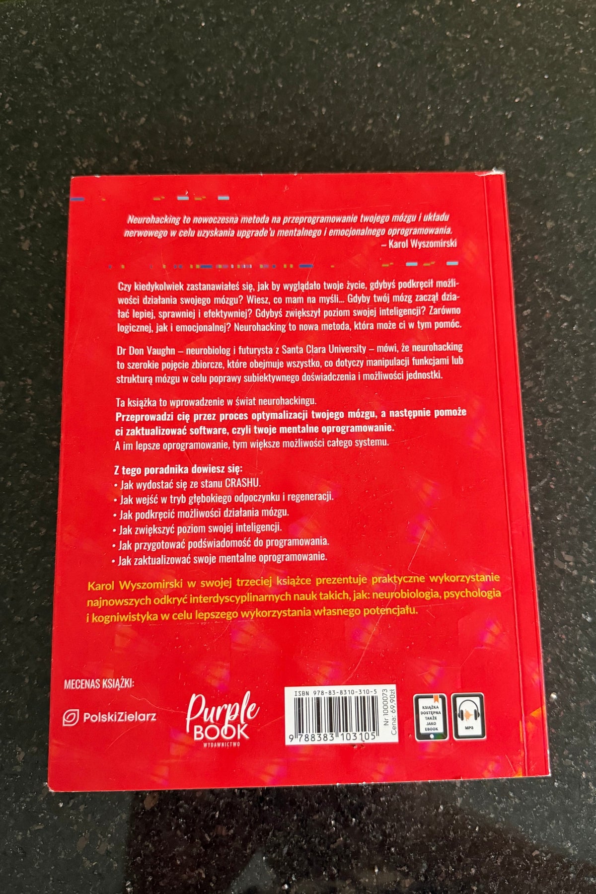 Polish 🇵🇱 Book - Karol Wyszomirski - Neuro Hacking
