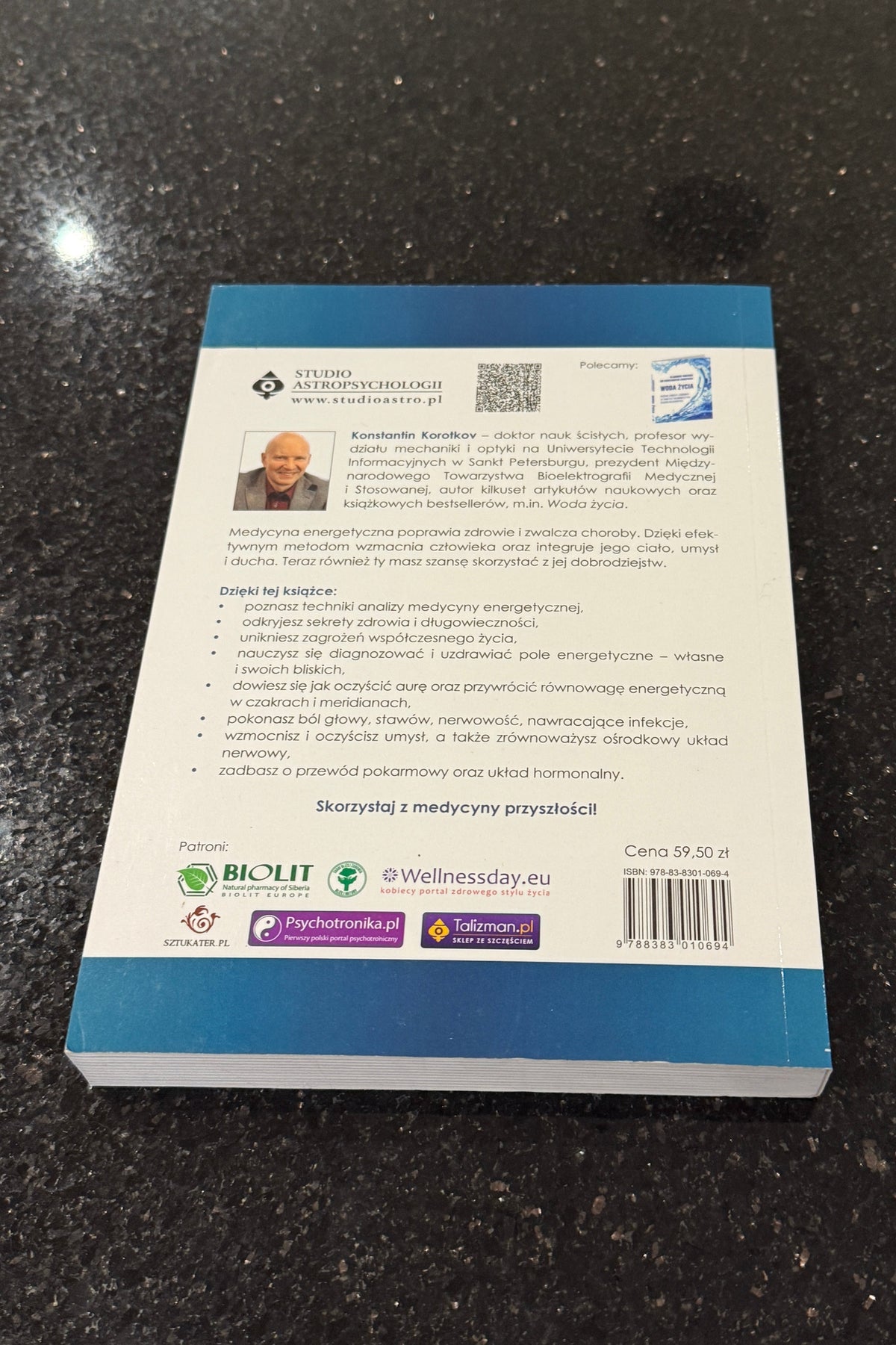 Polish 🇵🇱 Book - Korotkov Konstantin - Medycyna Energetyczna