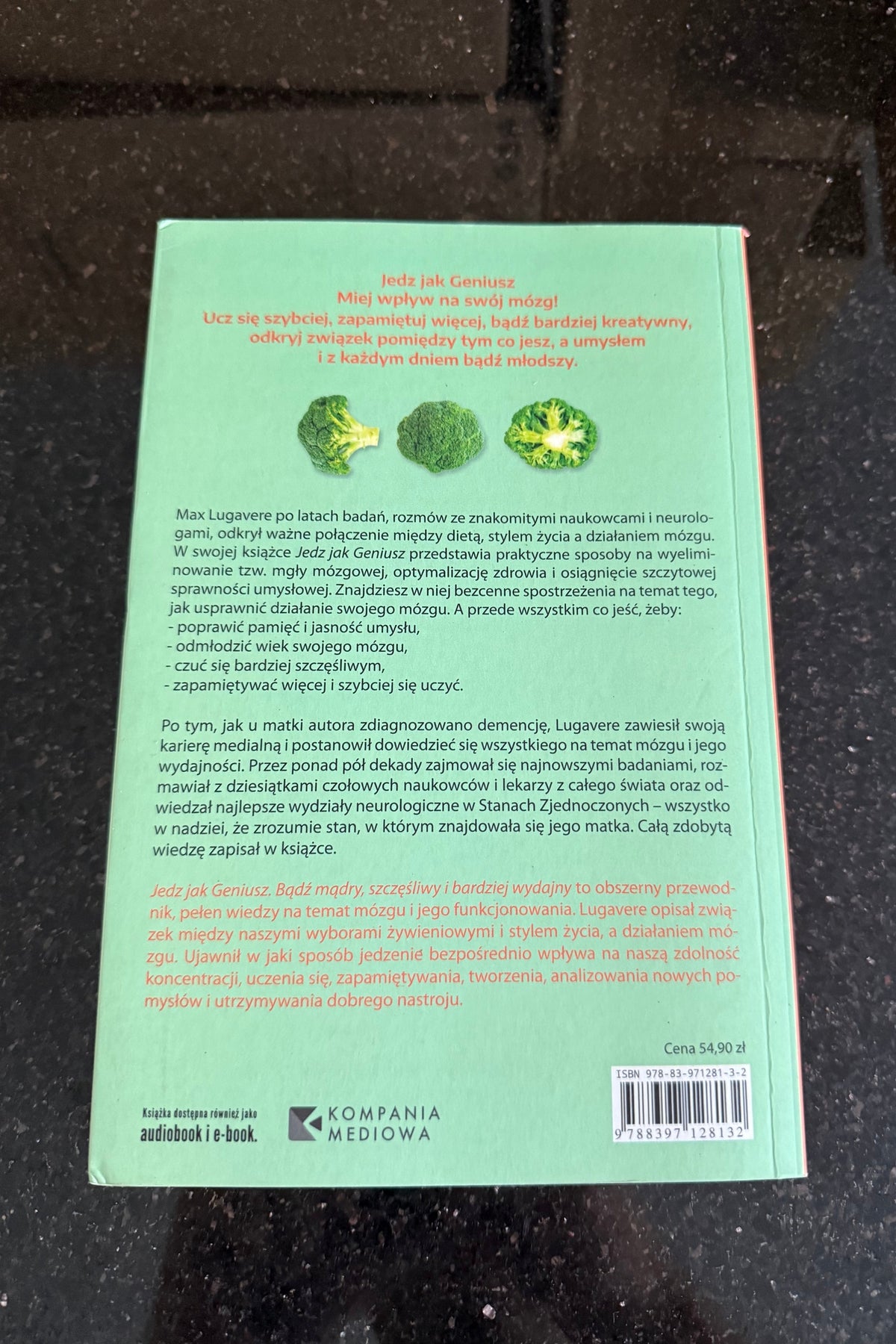 Polish 🇵🇱 Book - Max Lugavere - Jedz jak Geniusz